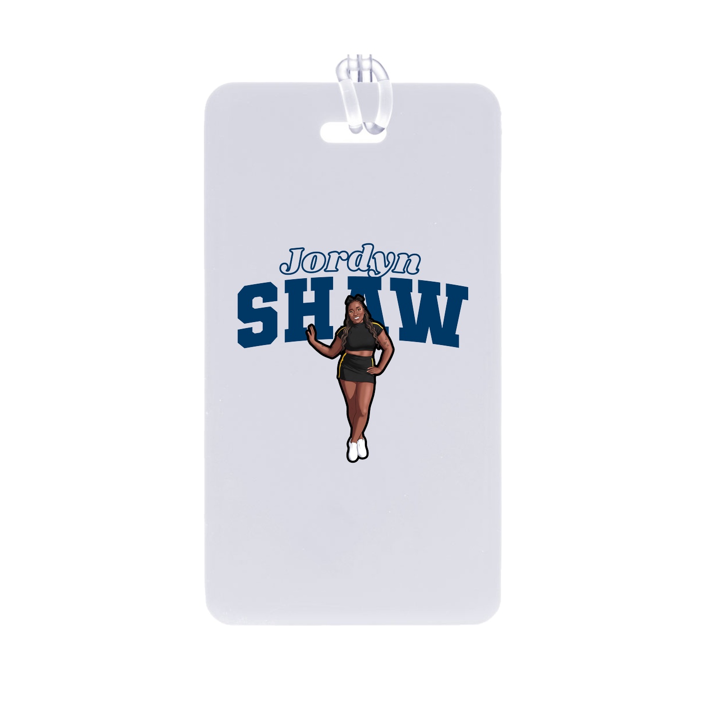 Bag Tag — Name Arch in Classic