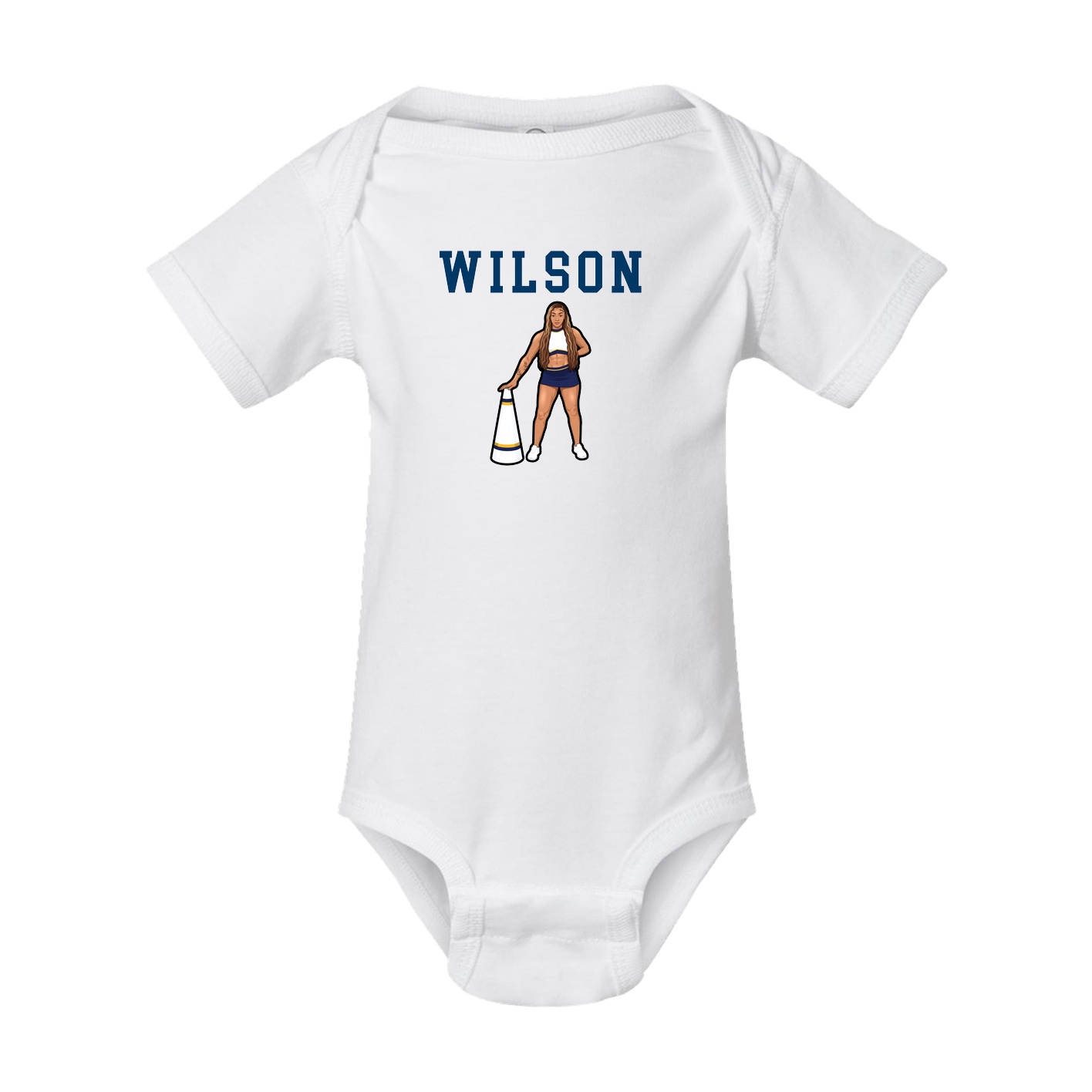 Baby Onesie — Shirsey in White