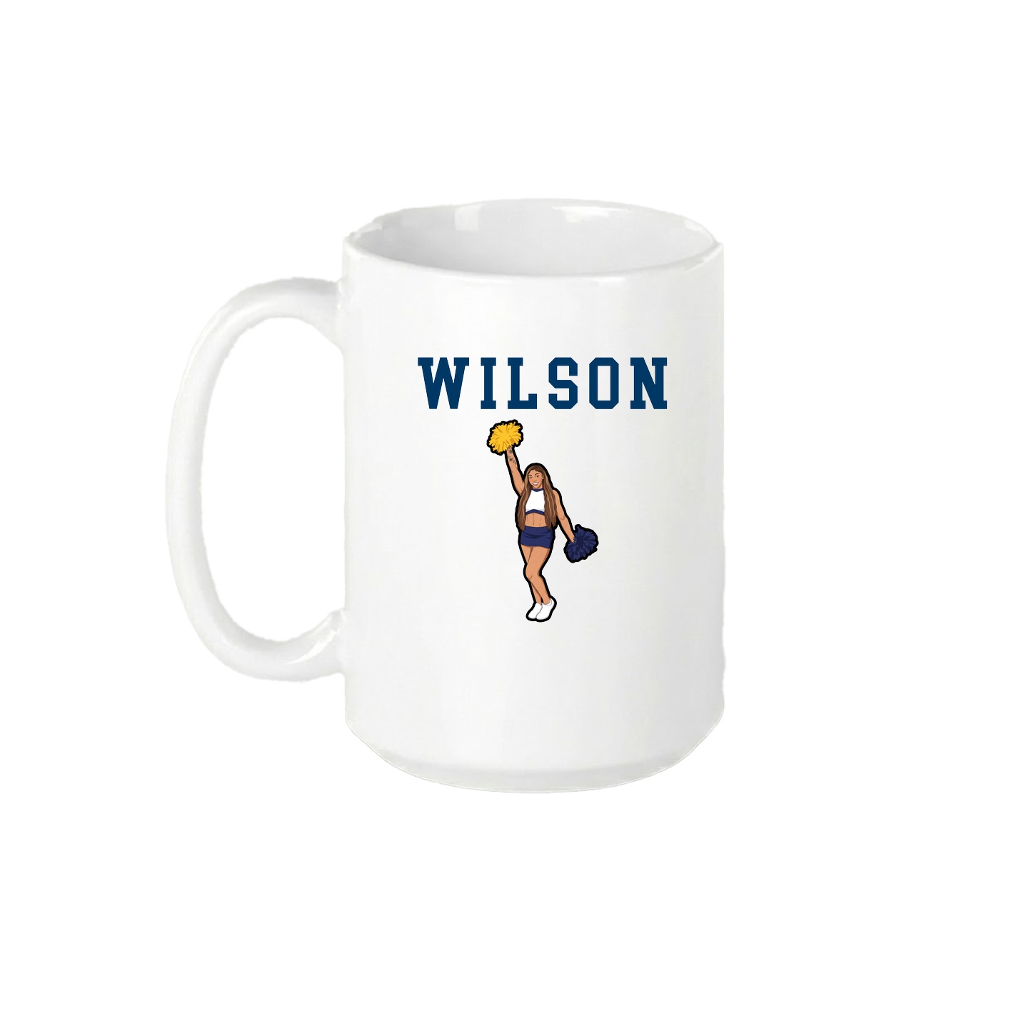 15oz Coffee Mug — Shirsey in White