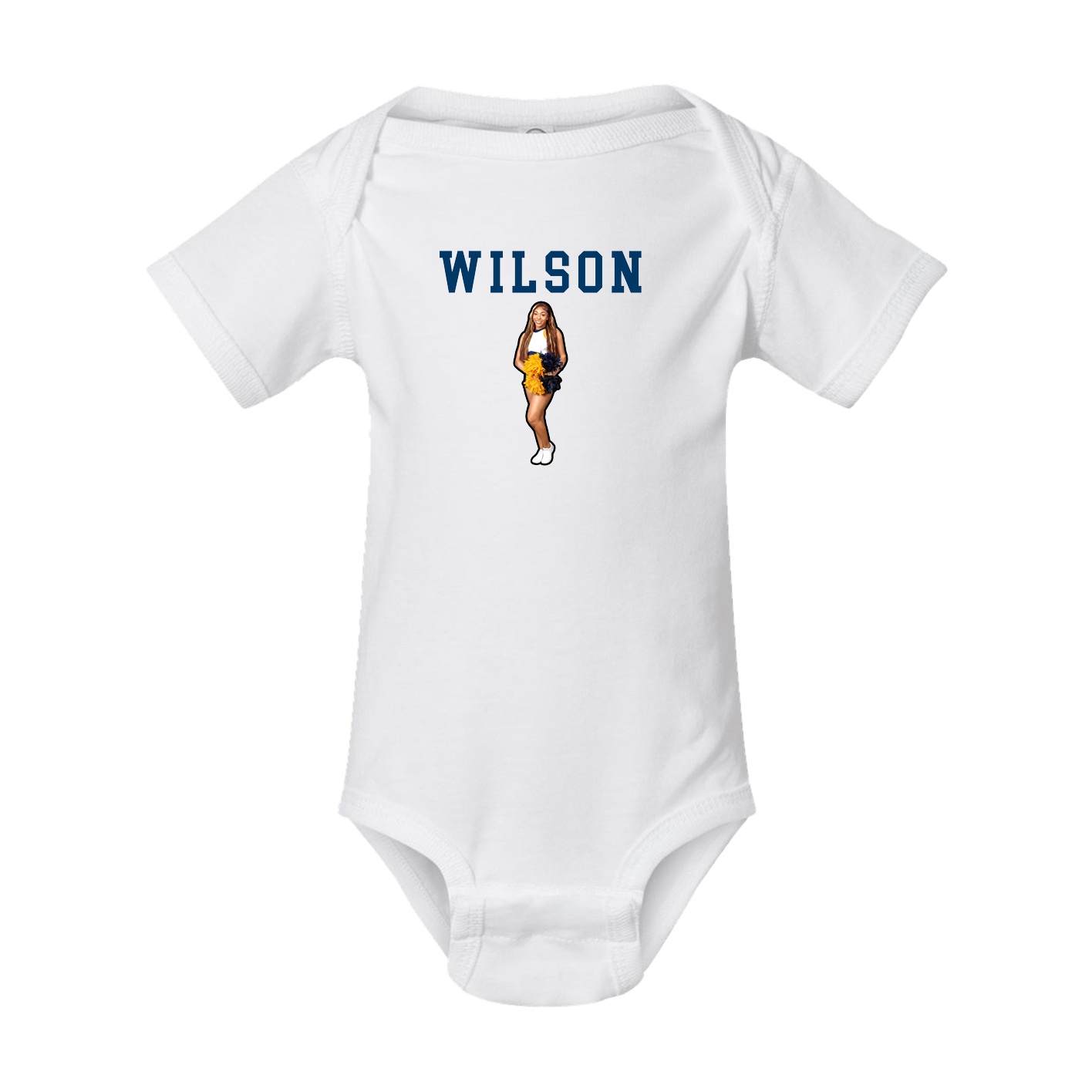 Baby Onesie — Shirsey in White