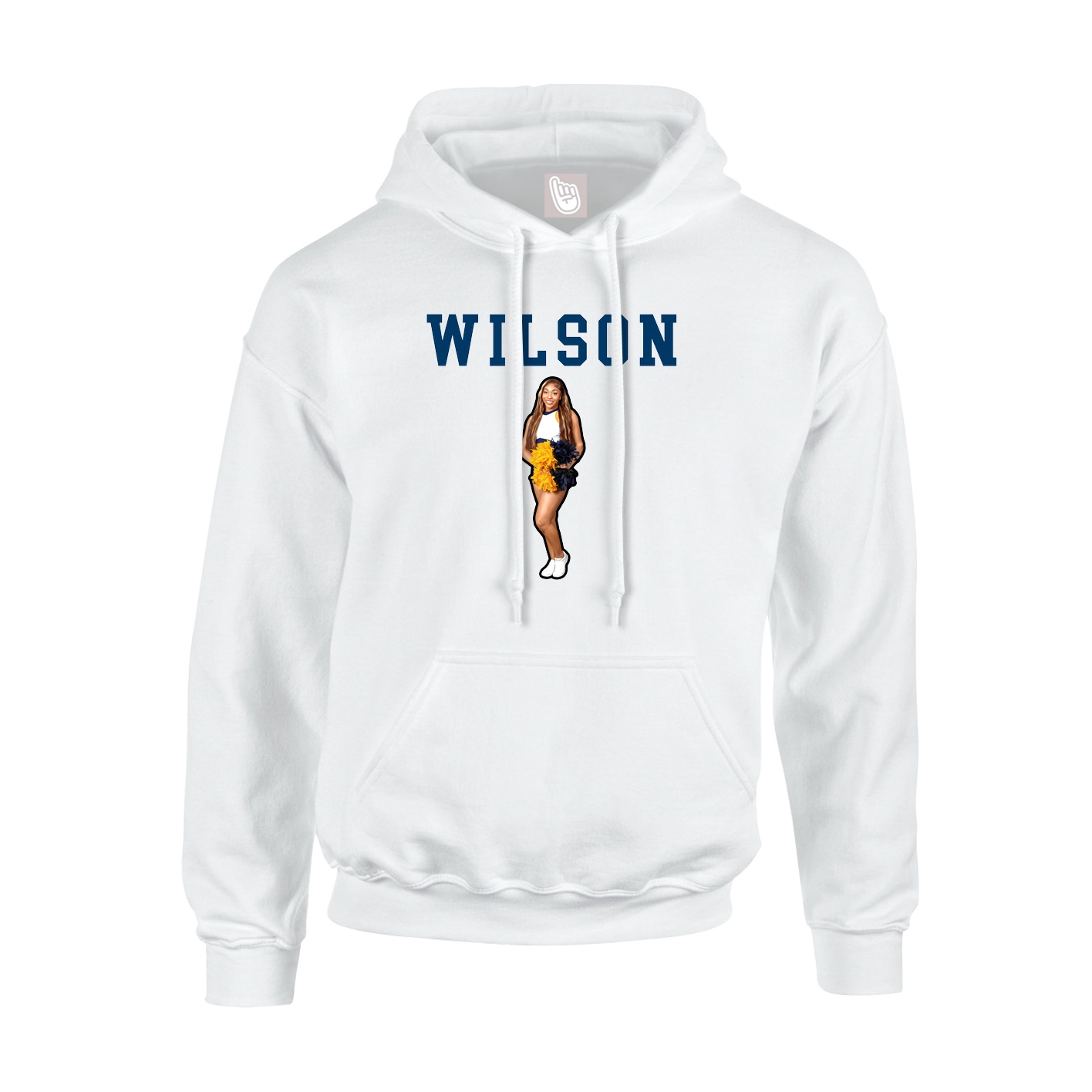 Youth Hoodie — Shirsey in White