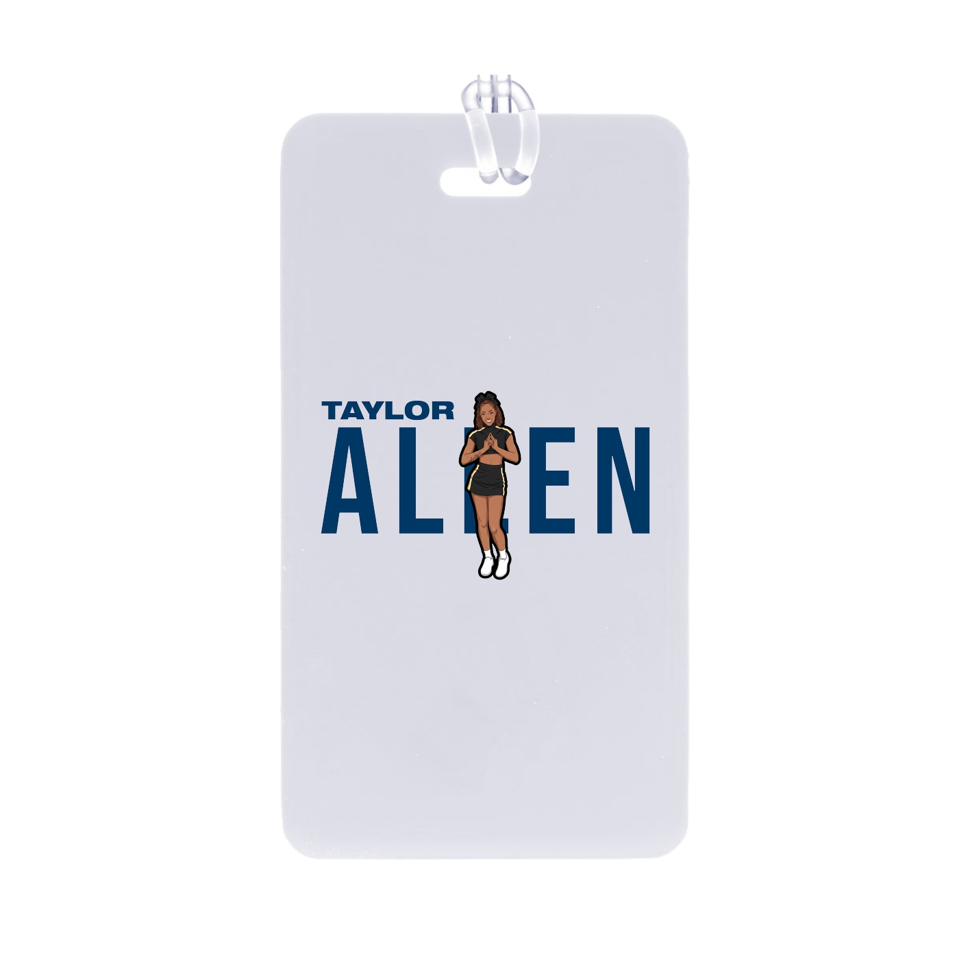 Bag Tag — Player Name in Classic