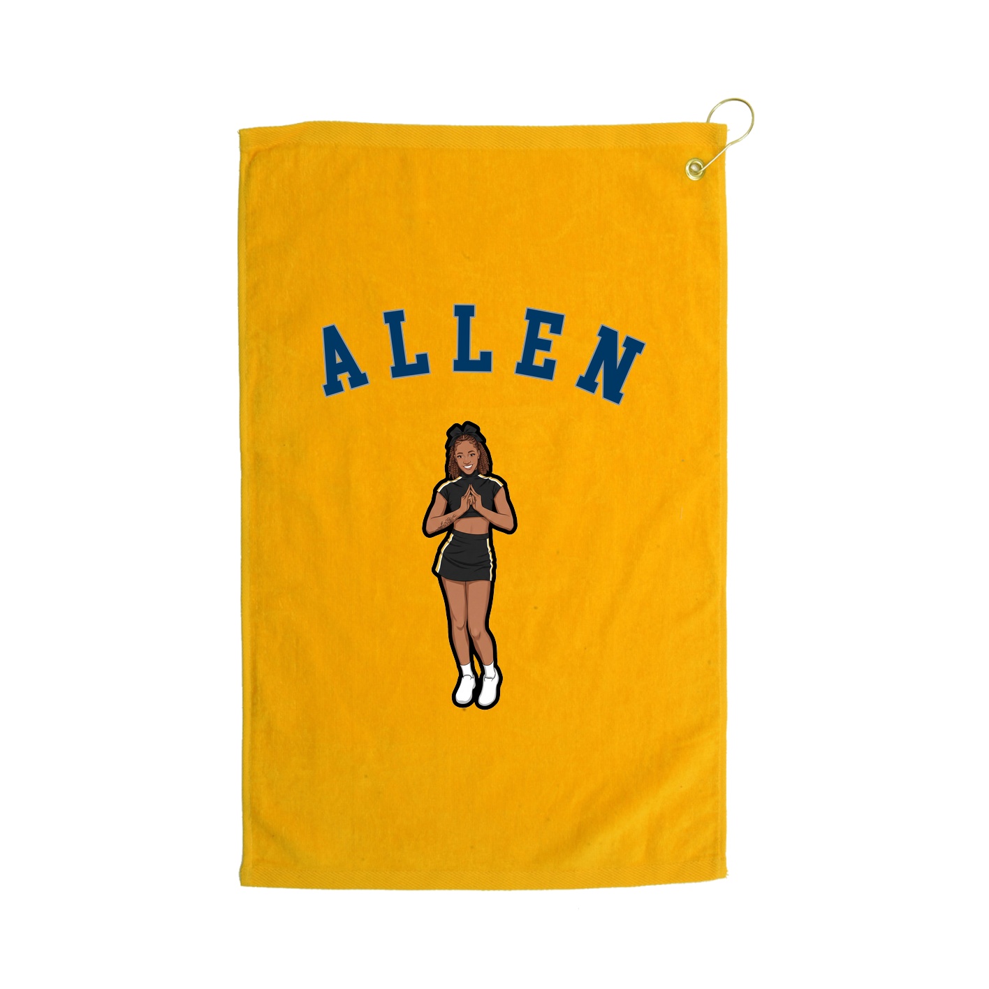 Golf Towel — Shirsey Arch in Gold