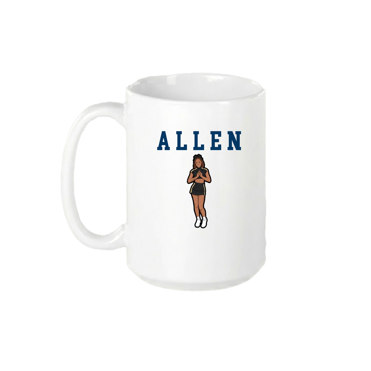 15oz Coffee Mug — Shirsey in White