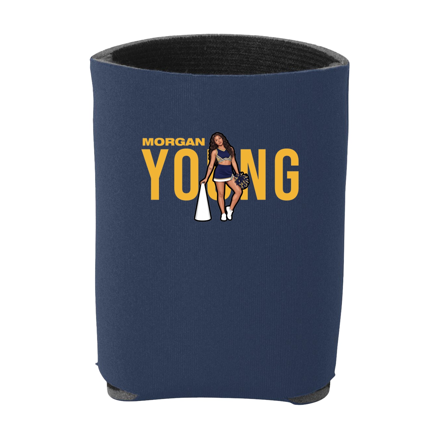 Can Holder — Player Name in Navy