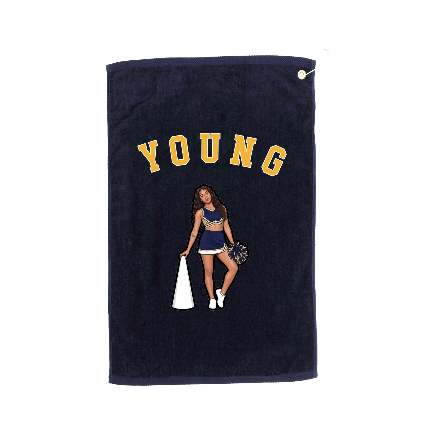 Golf Towel — Shirsey Arch in Navy