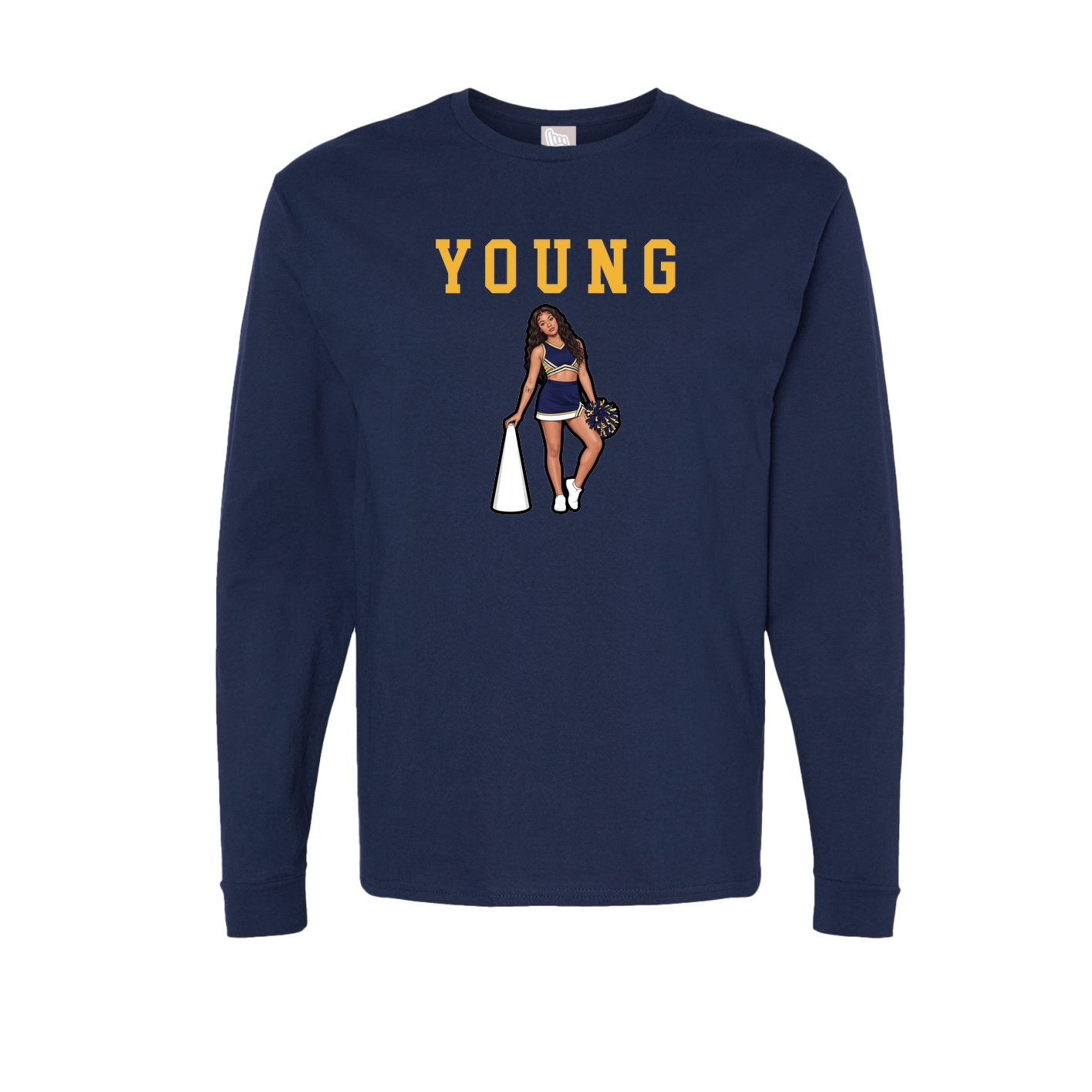 Long Sleeve Tee — Shirsey in Navy