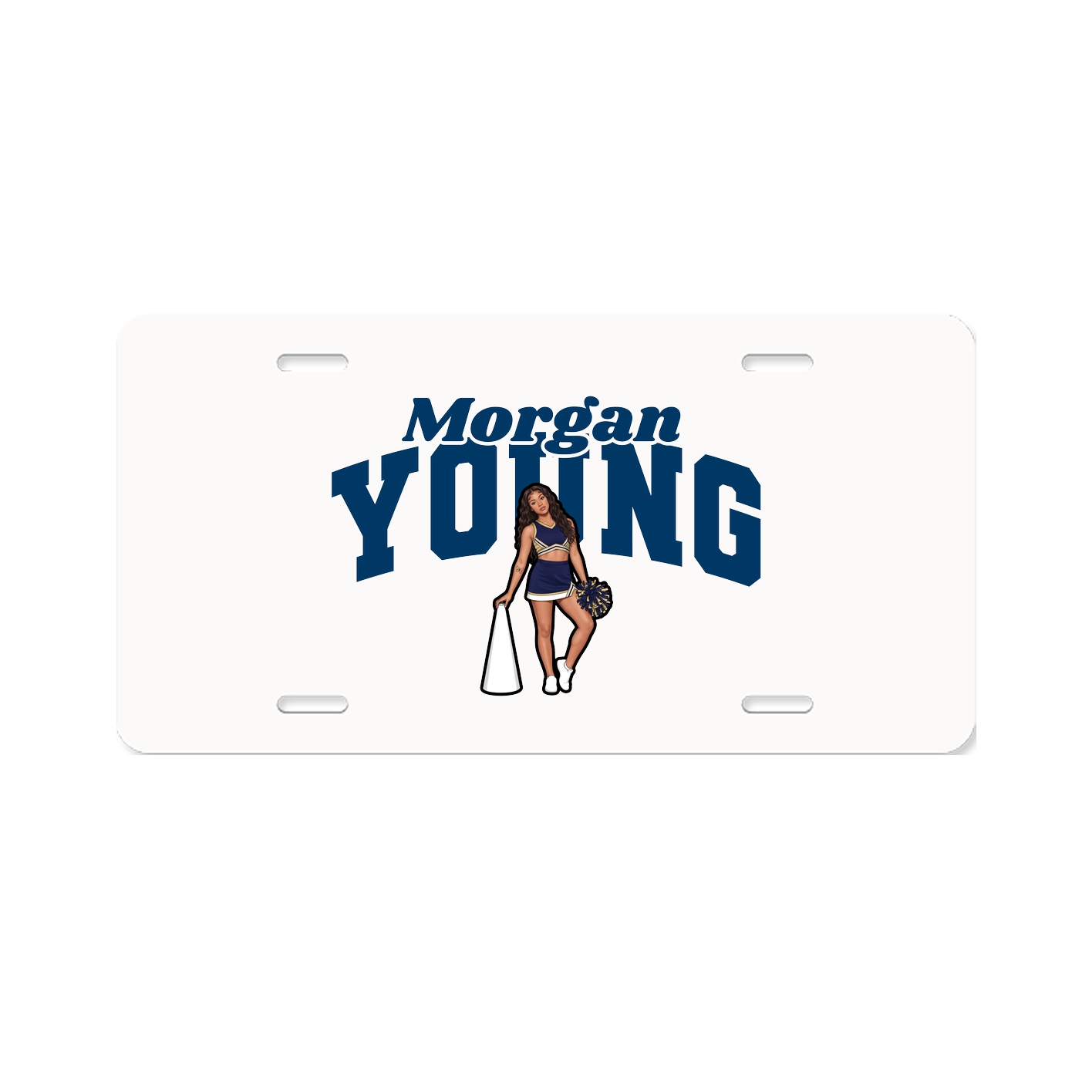 License Plate — Signature Arch in Classic