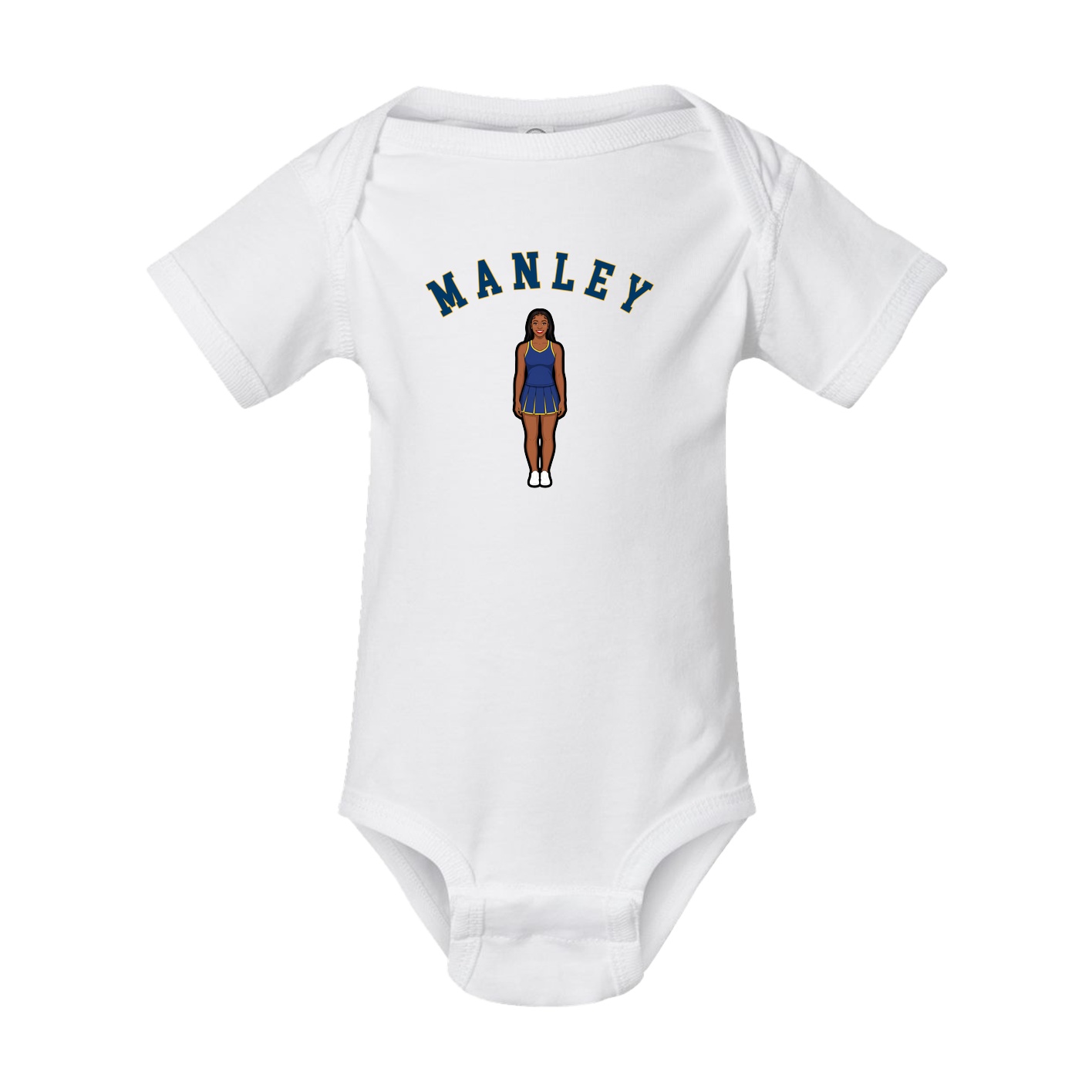 Baby Onesie — Shirsey Arch in White