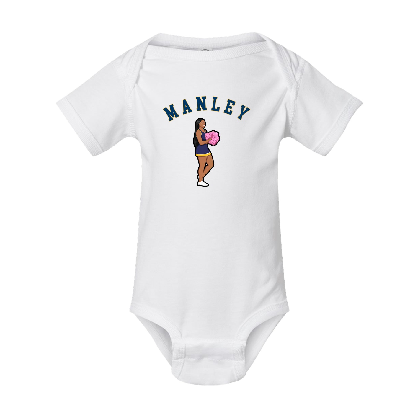 Baby Onesie — Shirsey Arch in White