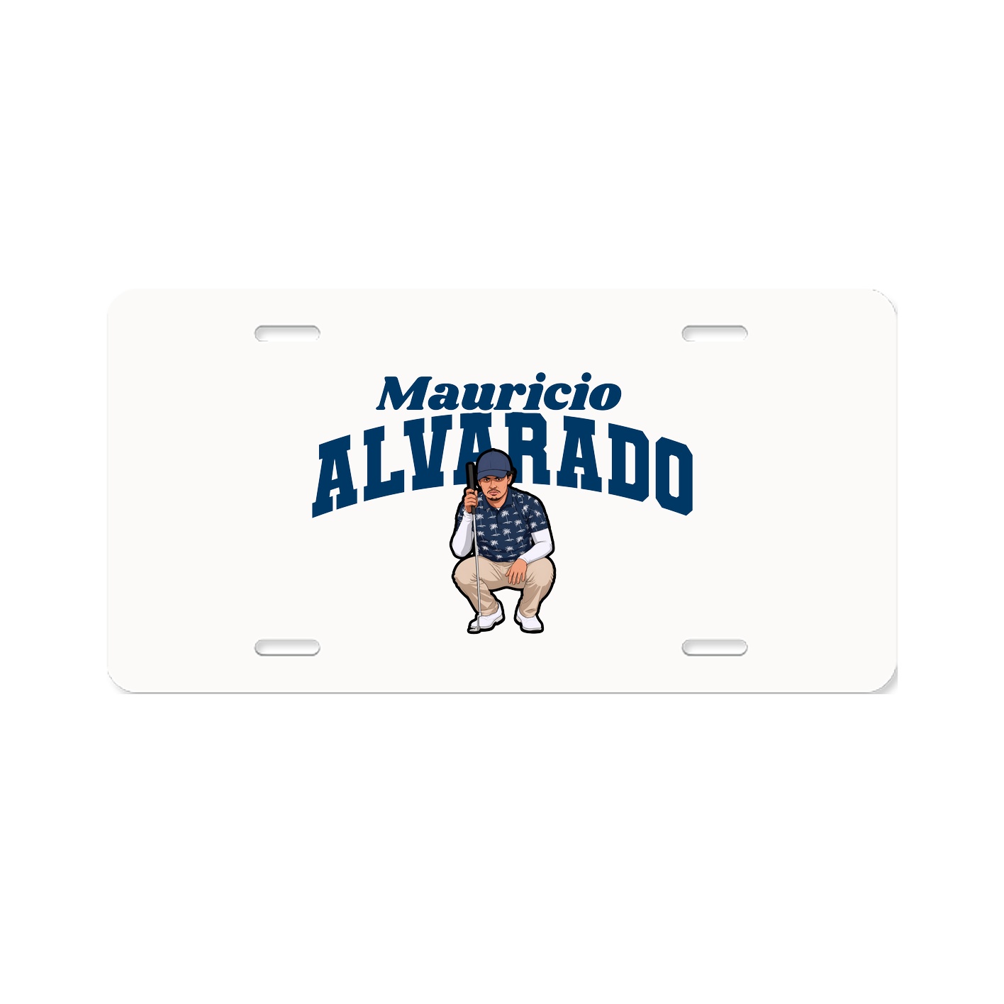 License Plate — Signature Arch in Classic