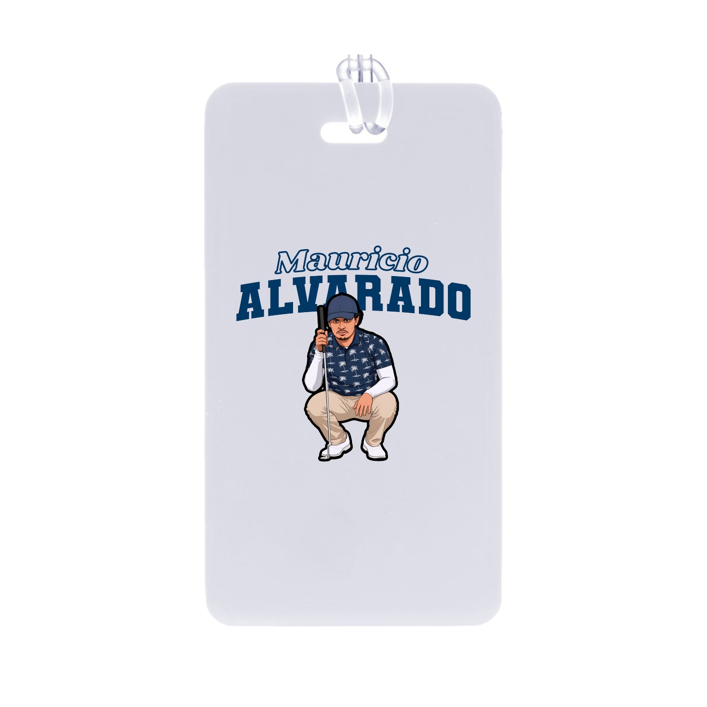 Bag Tag — Name Arch in Classic