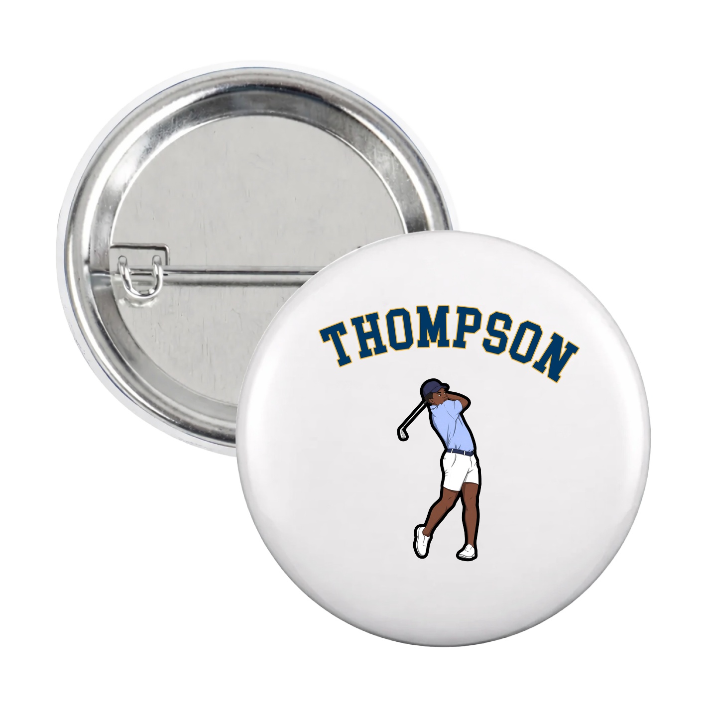 Game Day Button — Shirsey Arch in White