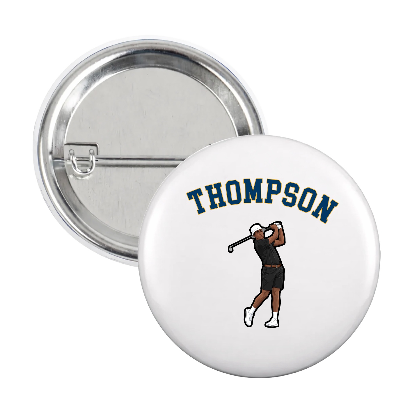 Game Day Button — Shirsey Arch in White
