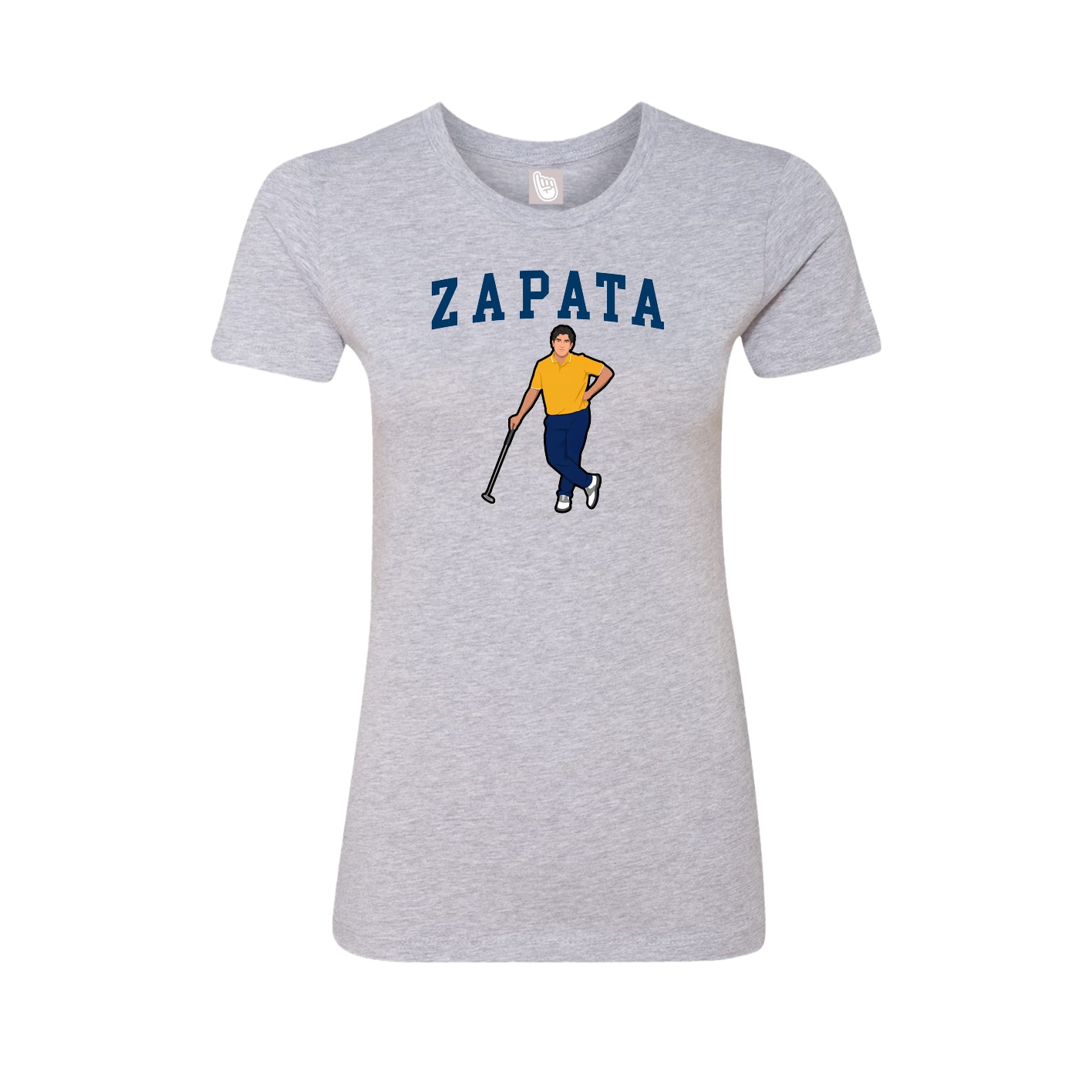 Fitted Women's Tee — Shirsey in Grey