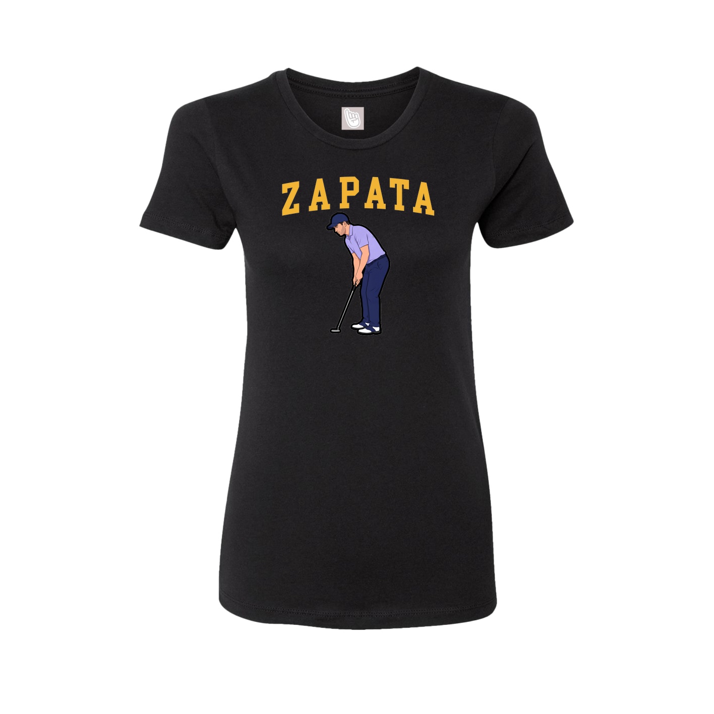 Fitted Women's Tee — Shirsey in Black