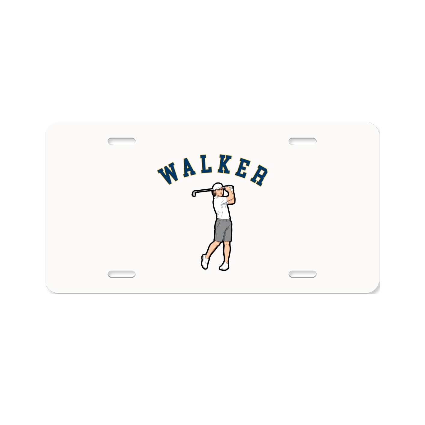 License Plate — Shirsey Arch in Classic