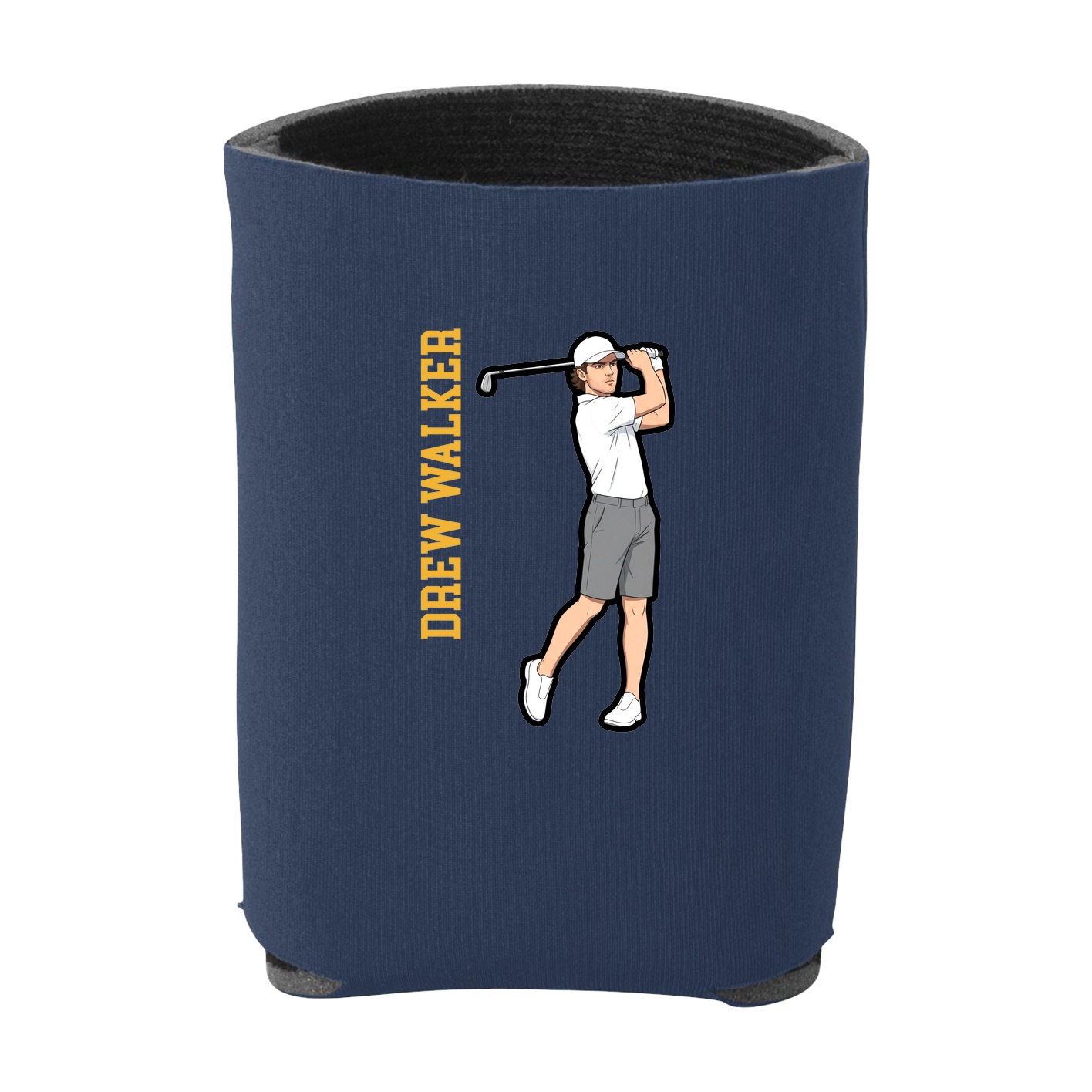 Can Holder — Name Vertical in Navy