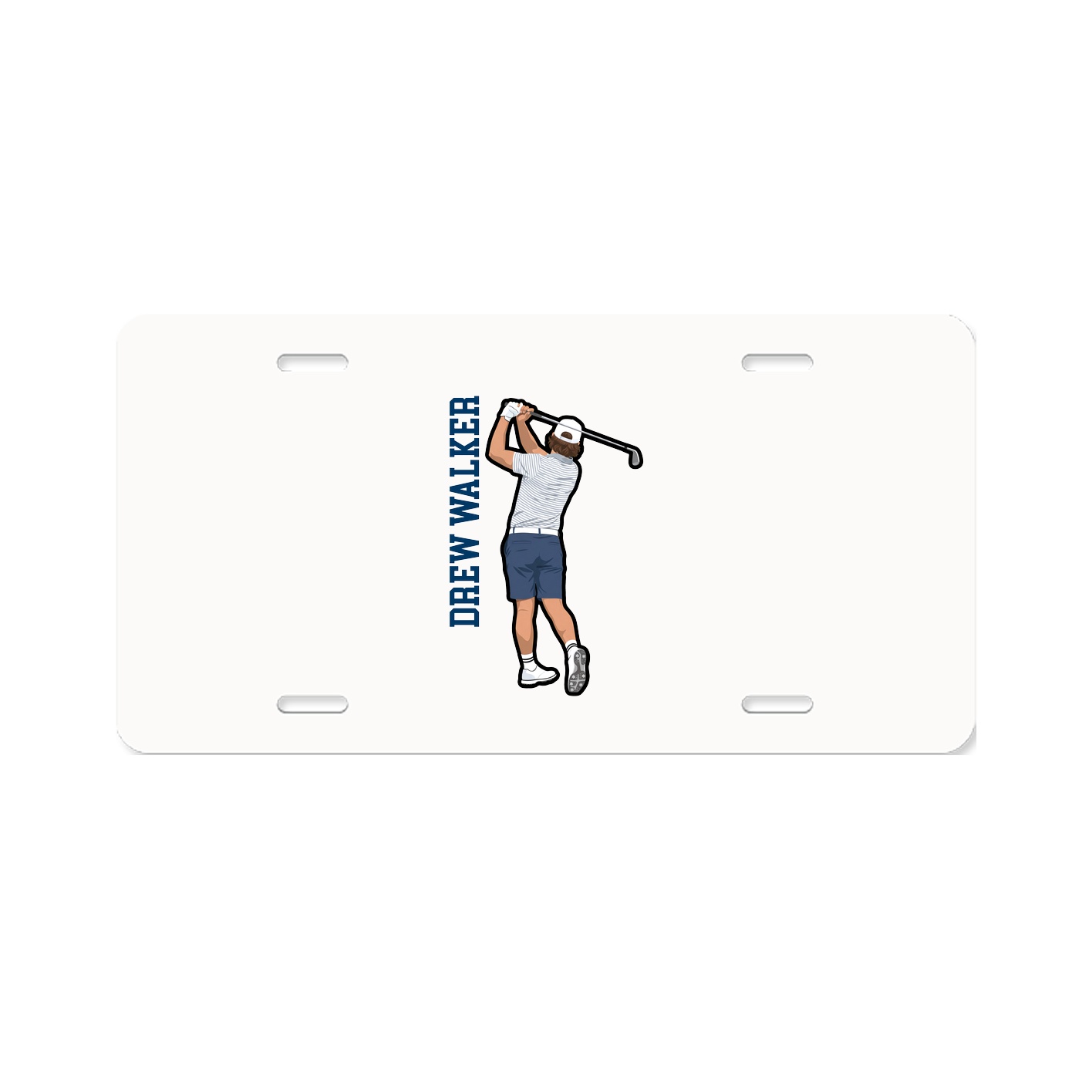 Aluminum License Plate
