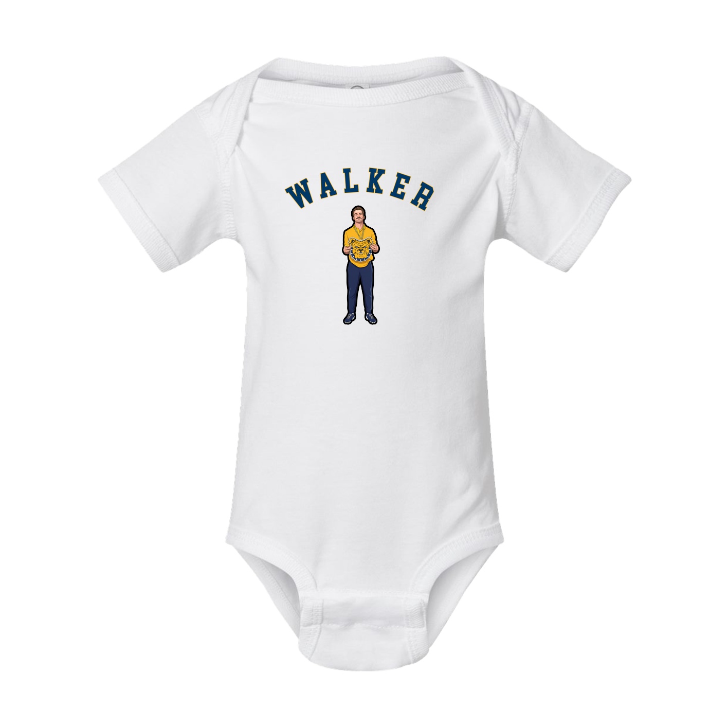 Baby Onesie — Shirsey Arch in White