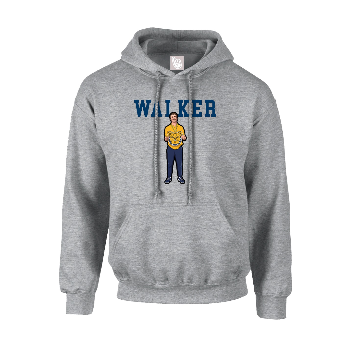 Hoodie — Shirsey in Grey