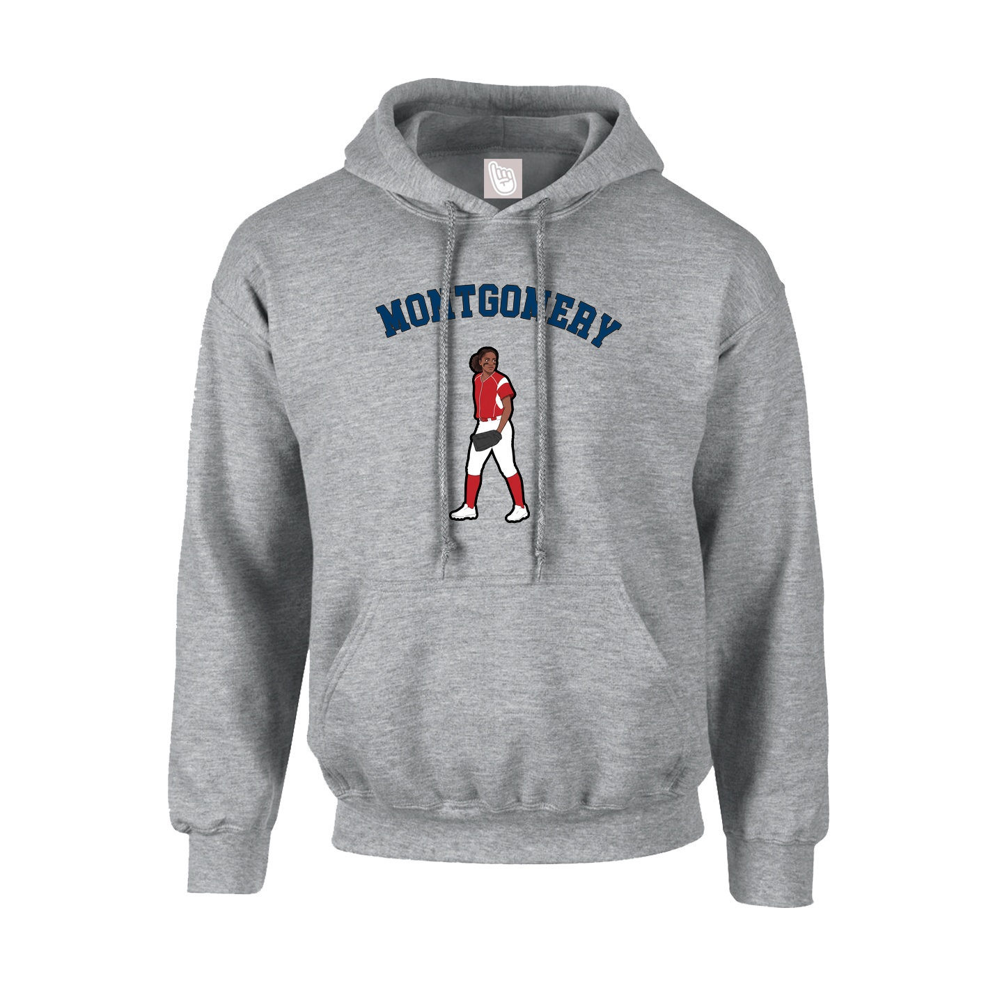 Hoodie — Shirsey Arch in Grey