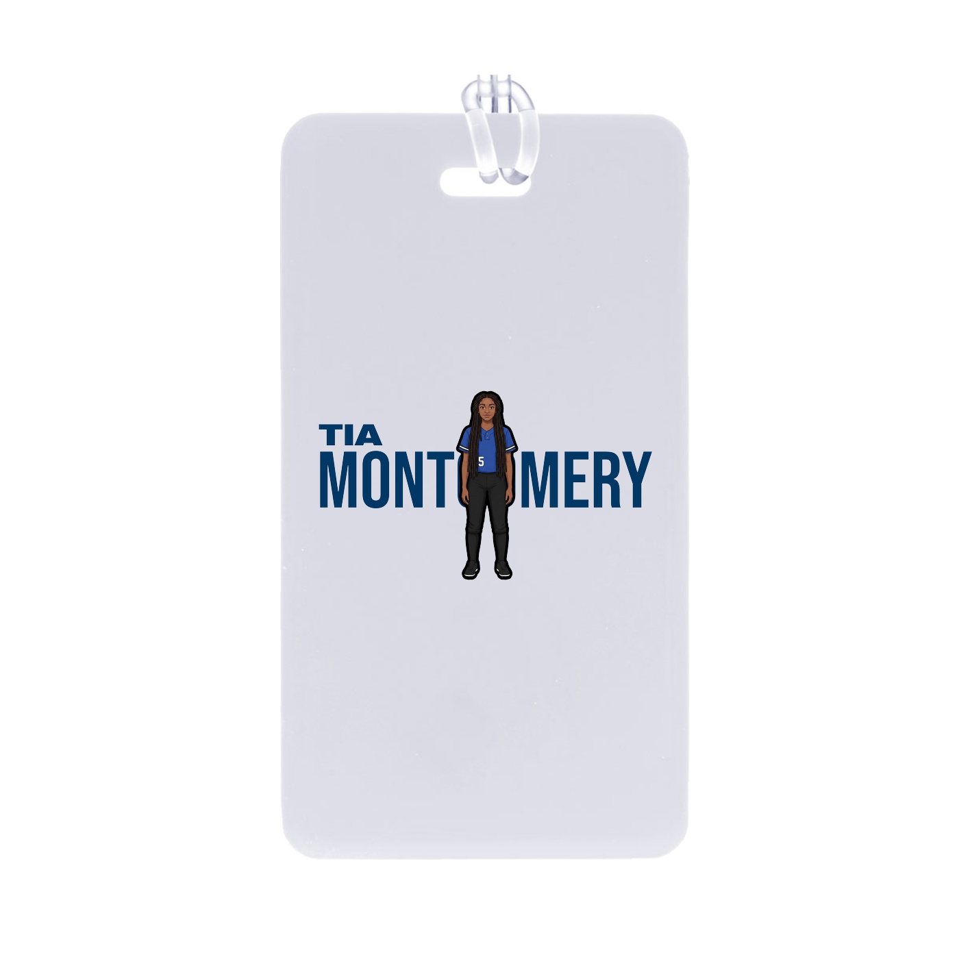 Bag Tag — Player Name in Classic