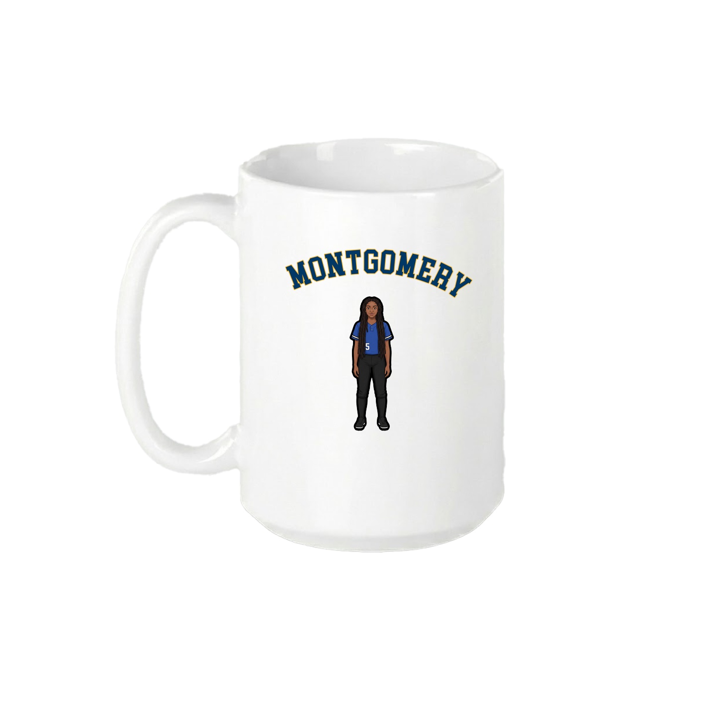 15oz Coffee Mug — Shirsey Arch in White