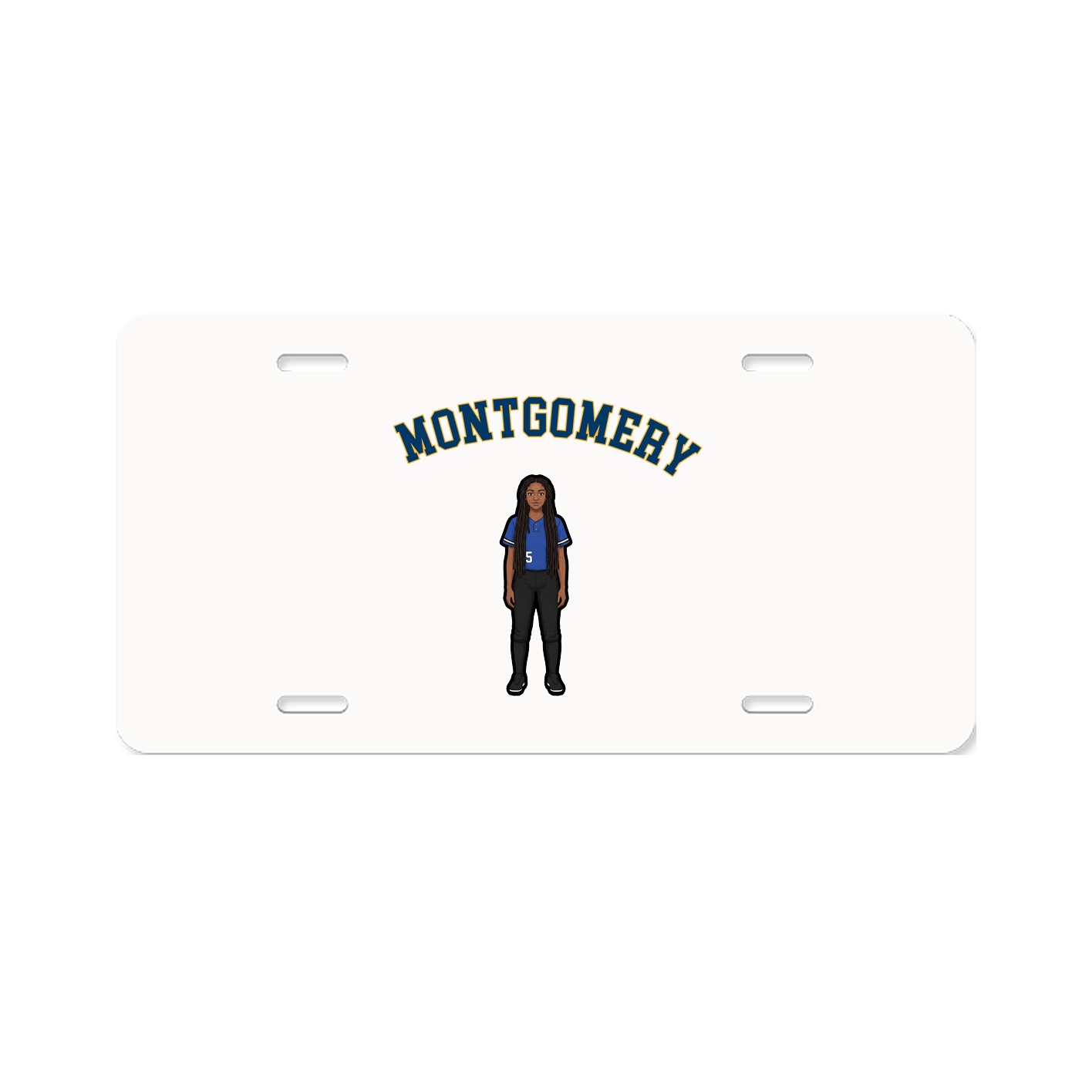 License Plate — Shirsey Arch in Classic