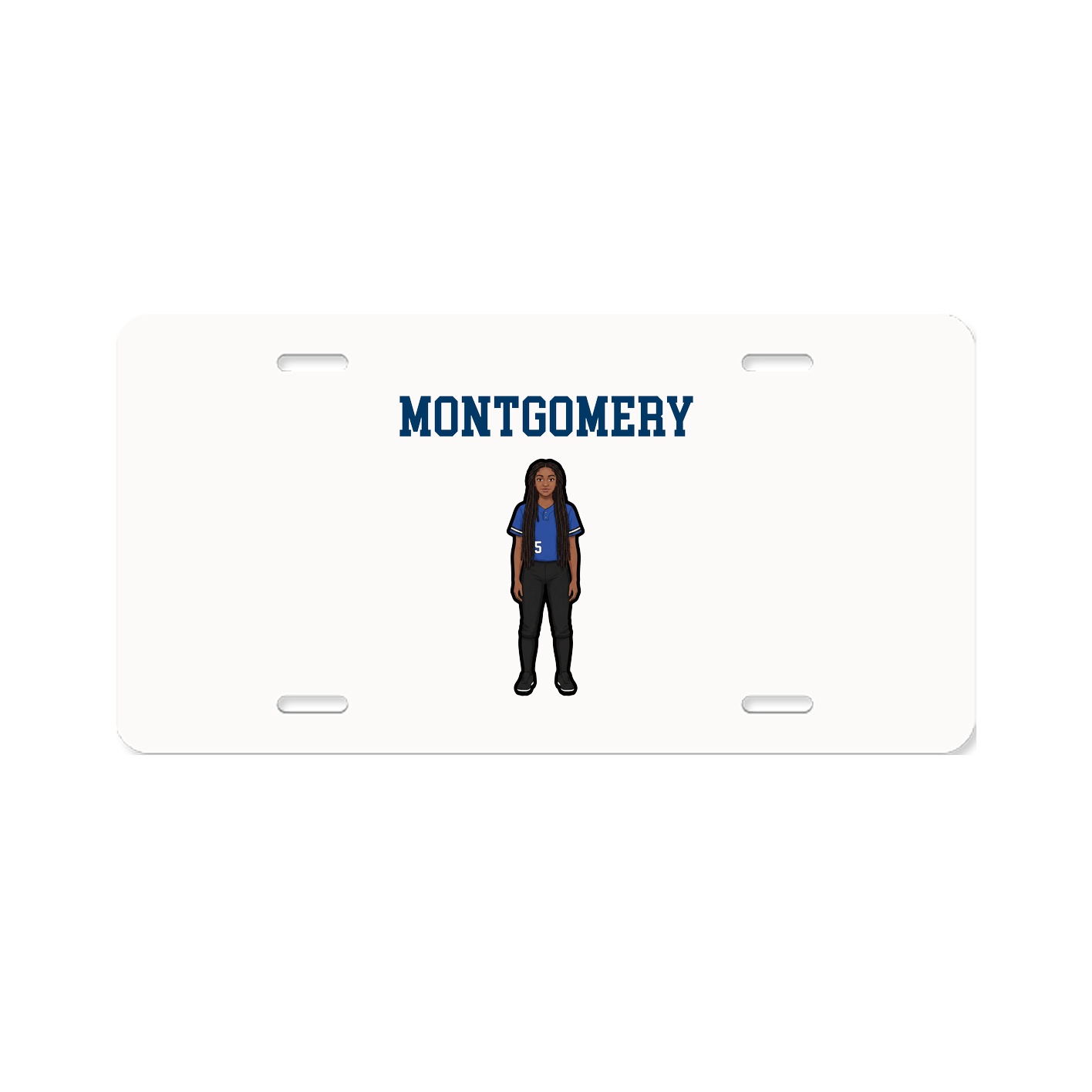 License Plate — Shirsey in Classic