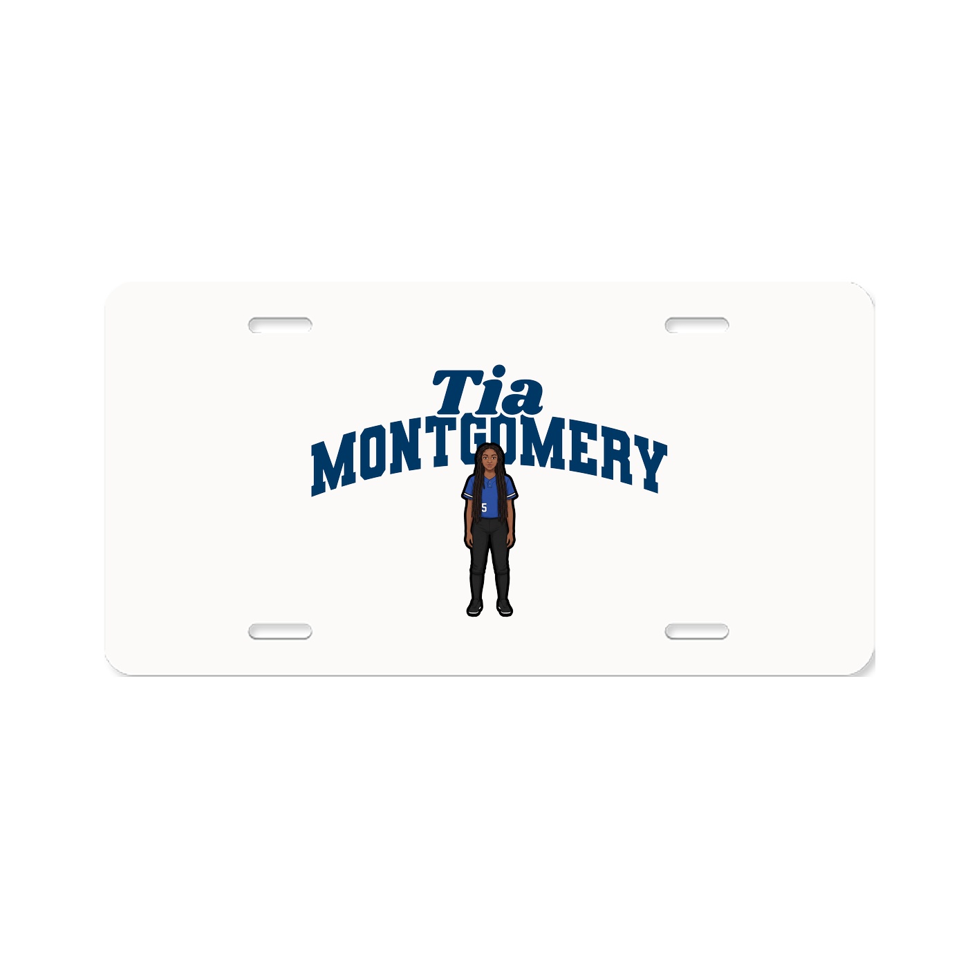License Plate — Signature Arch in Classic