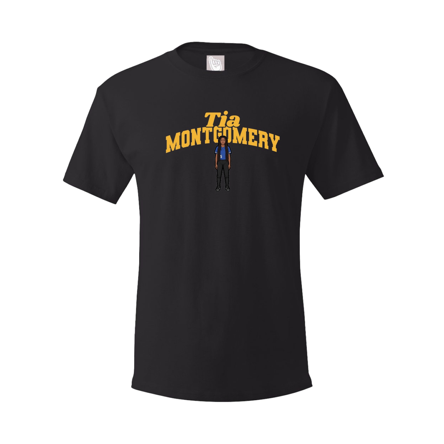 Tee — Signature Arch in Black