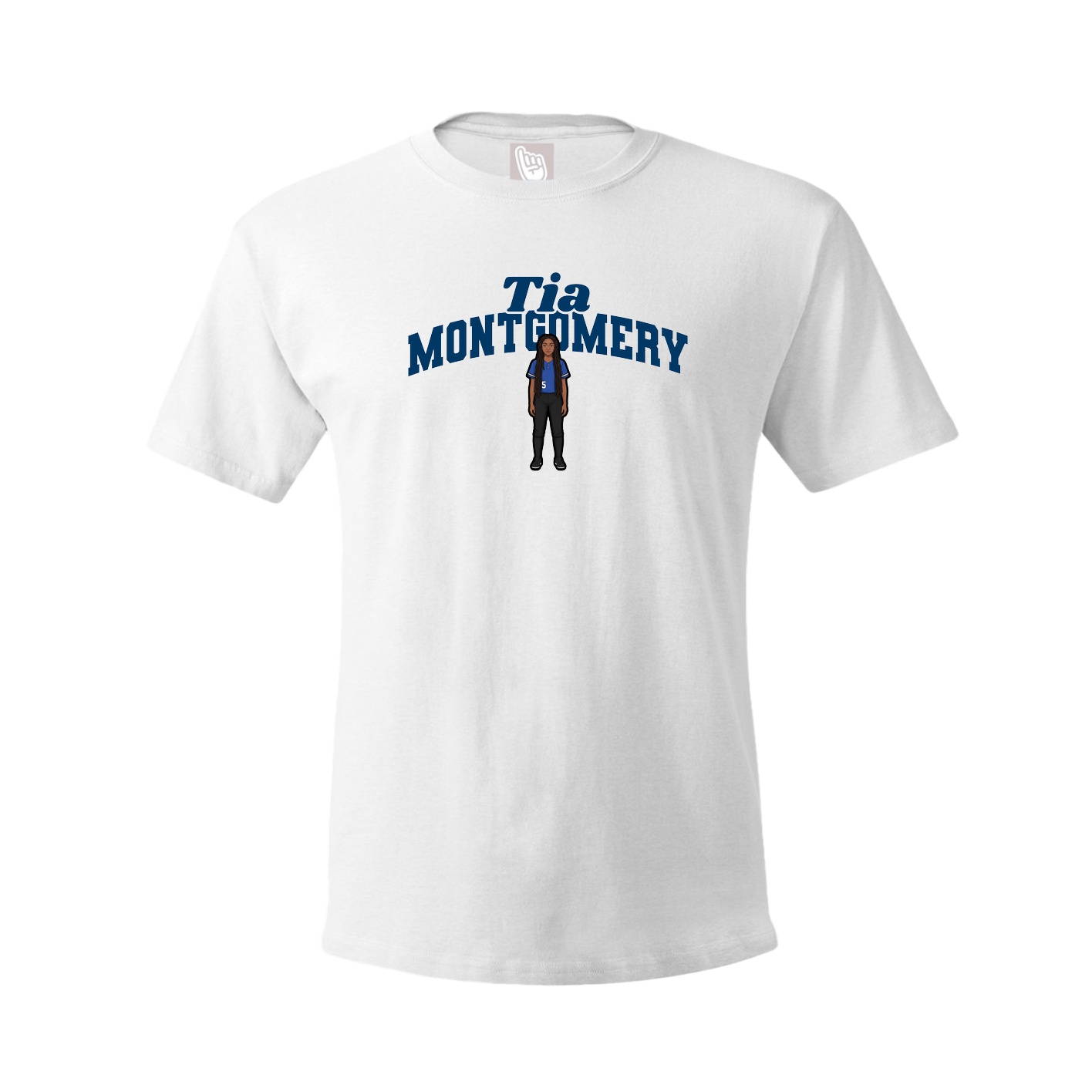 Youth Tee — Signature Arch in White