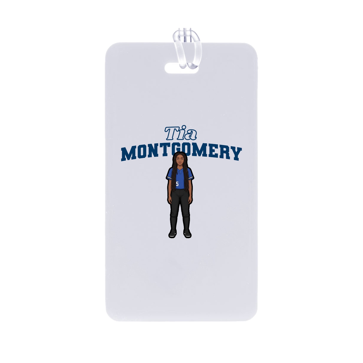Bag Tag — Name Arch in Classic