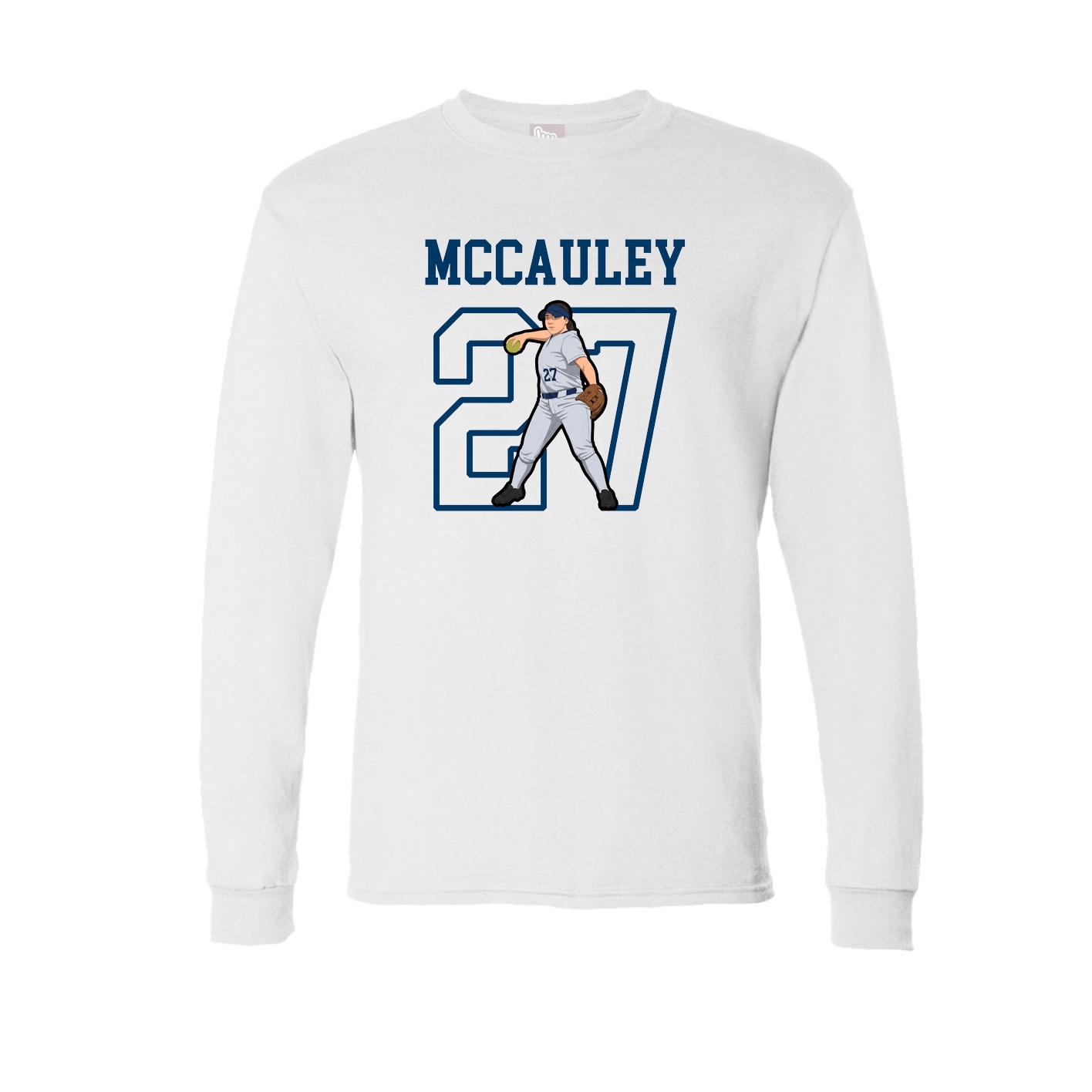 Long Sleeve Tee — Shirsey in White
