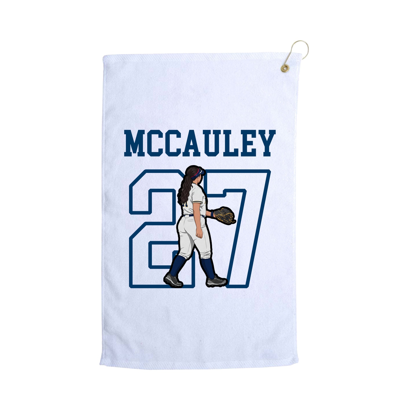 Golf Towel — Shirsey in White