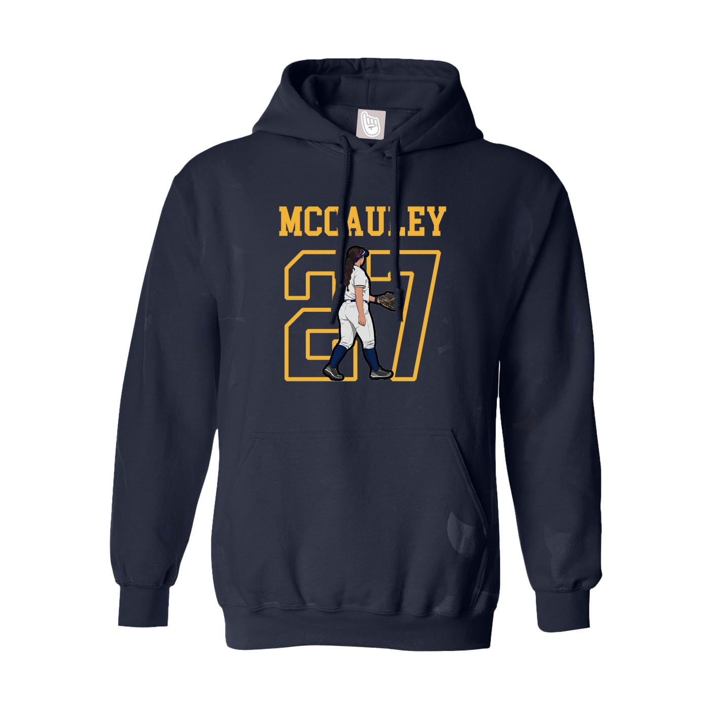 Youth Hoodie — Shirsey in Navy