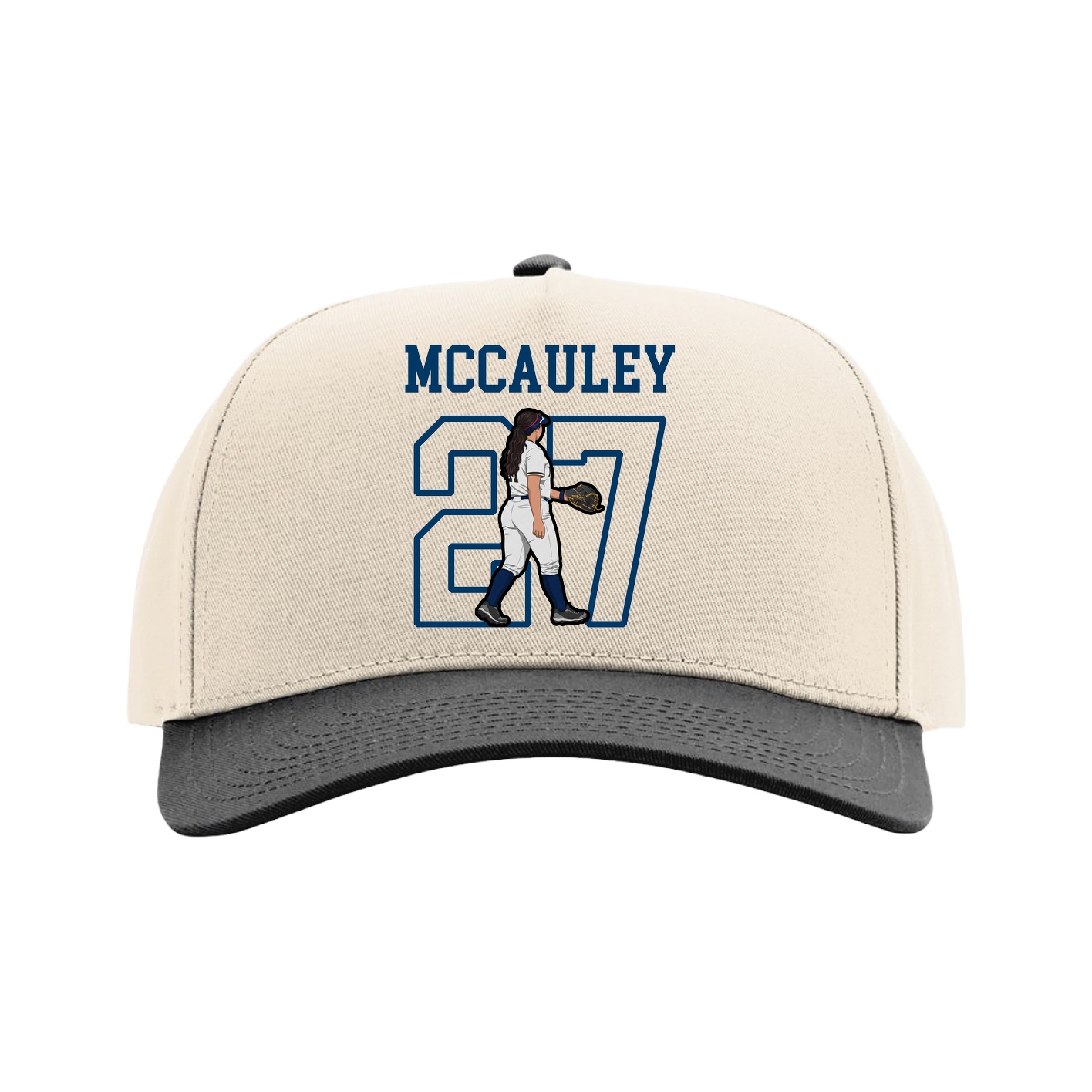 Full Fabric Five-Panel Champ Cap