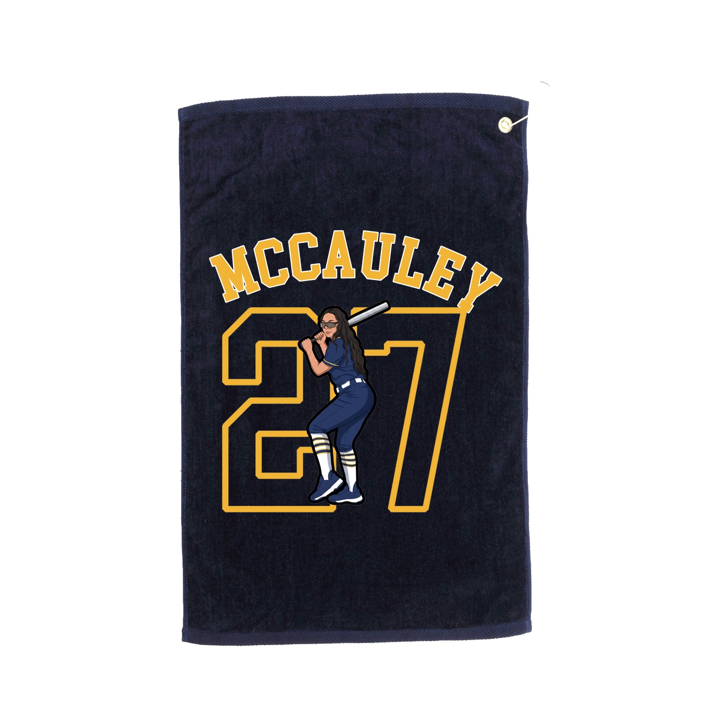 Golf Towel — Shirsey Arch in Navy