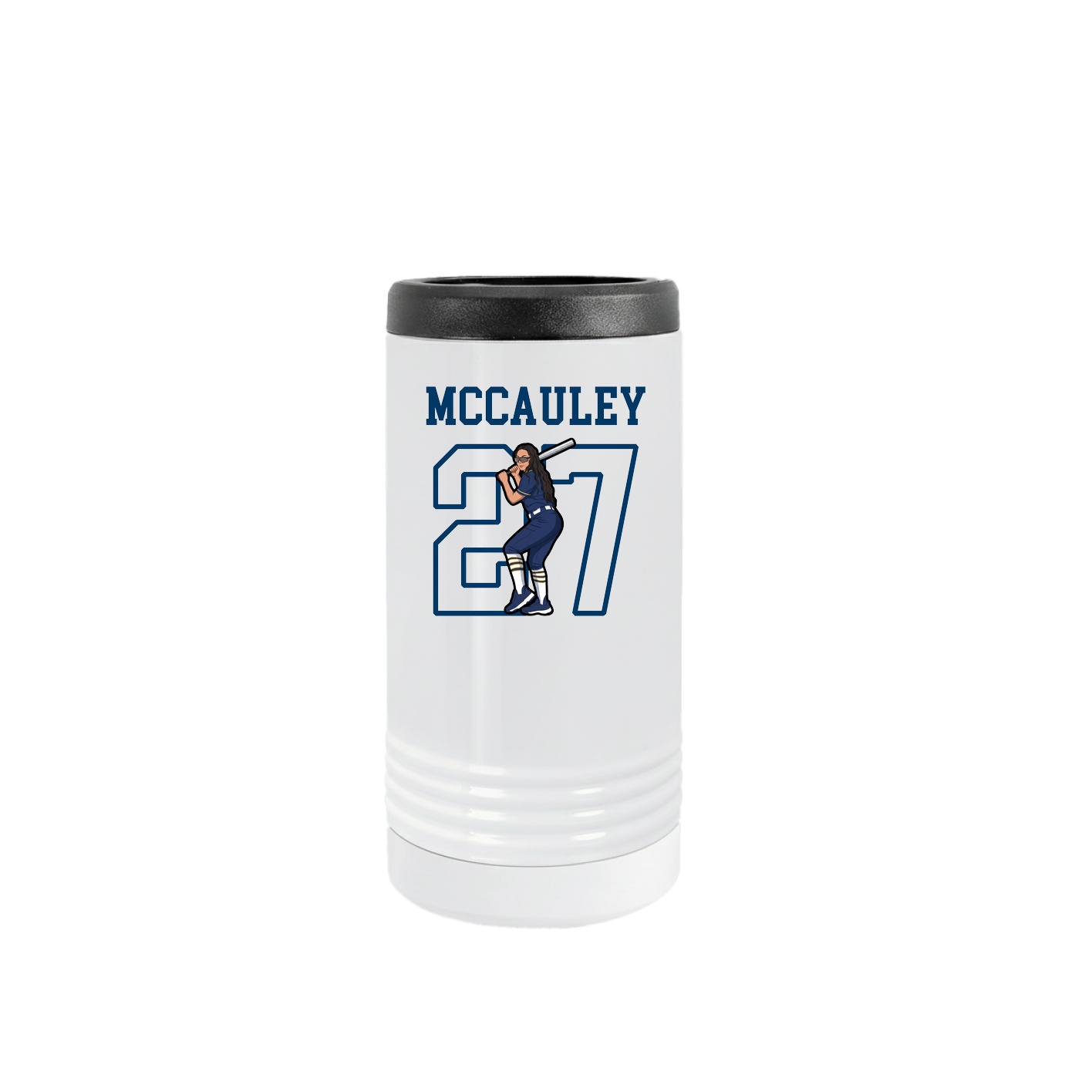 Slim Beverage Holder — Shirsey in White