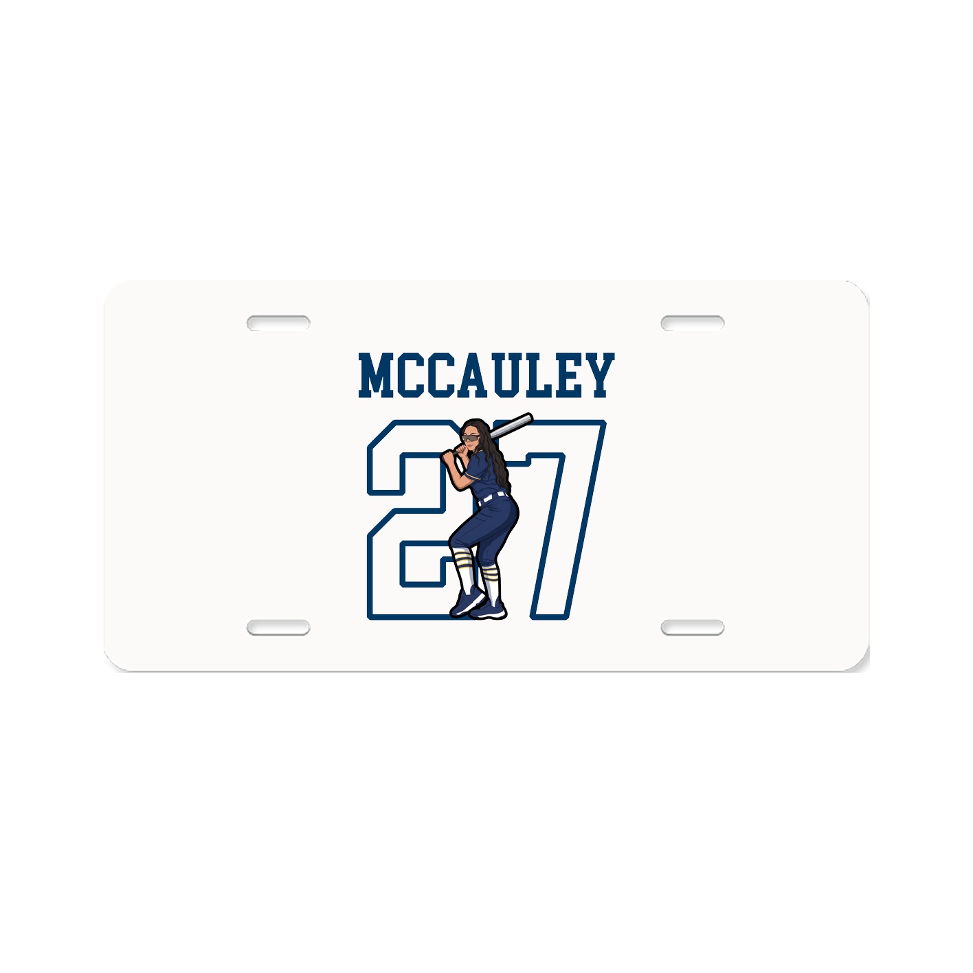 Aluminum License Plate