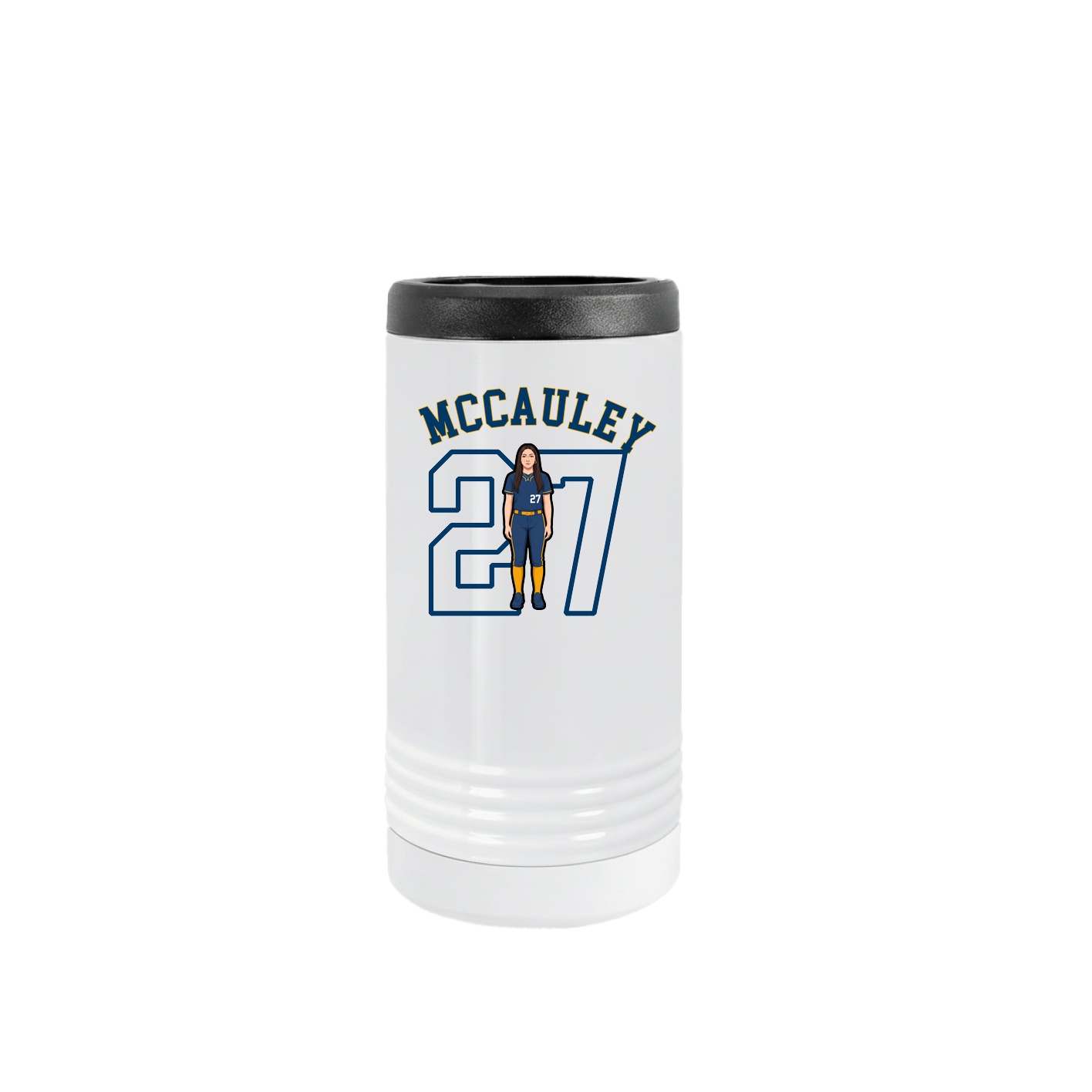 Slim Beverage Holder — Shirsey Arch in White