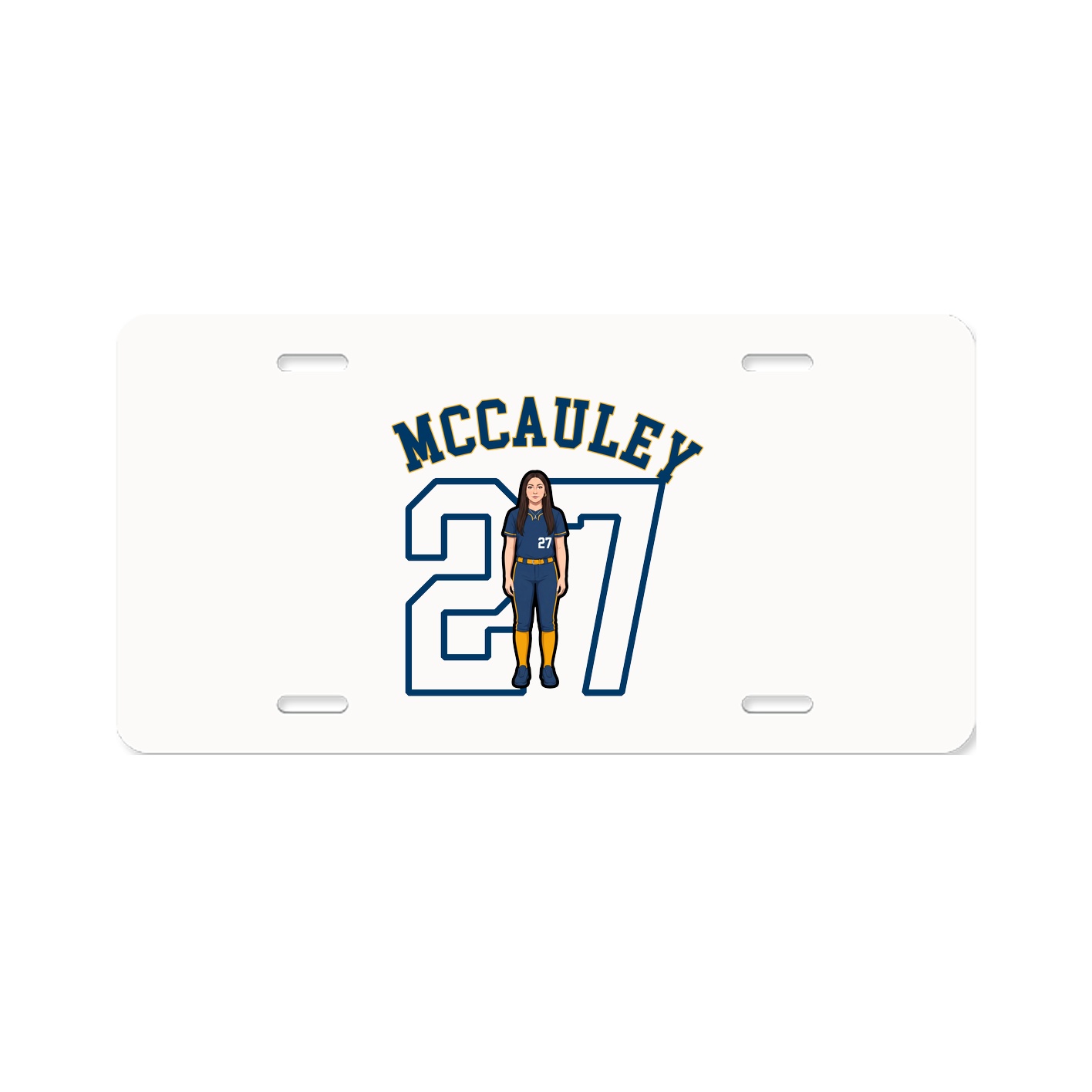 License Plate — Shirsey Arch in Classic