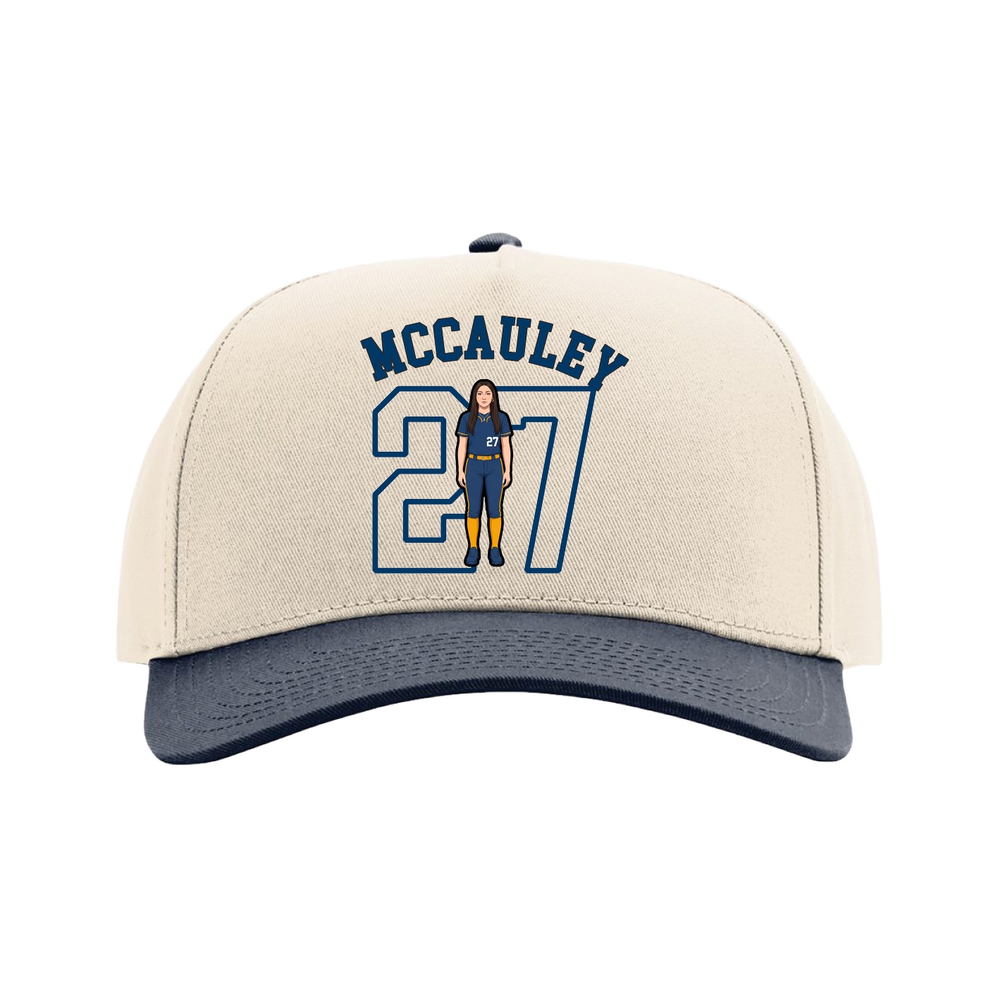 Full Fabric Five-Panel Champ Cap