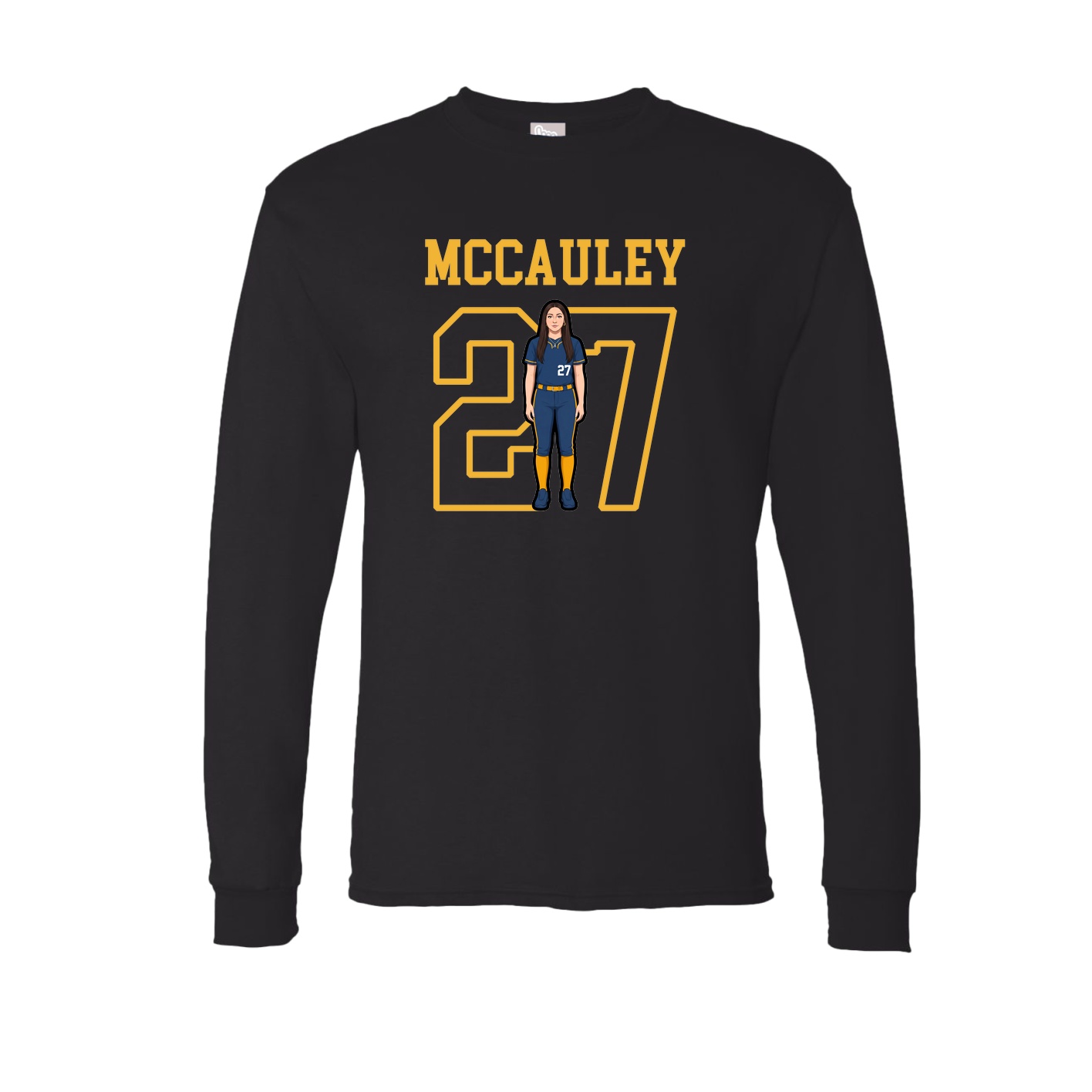 Long Sleeve Tee — Shirsey in Black
