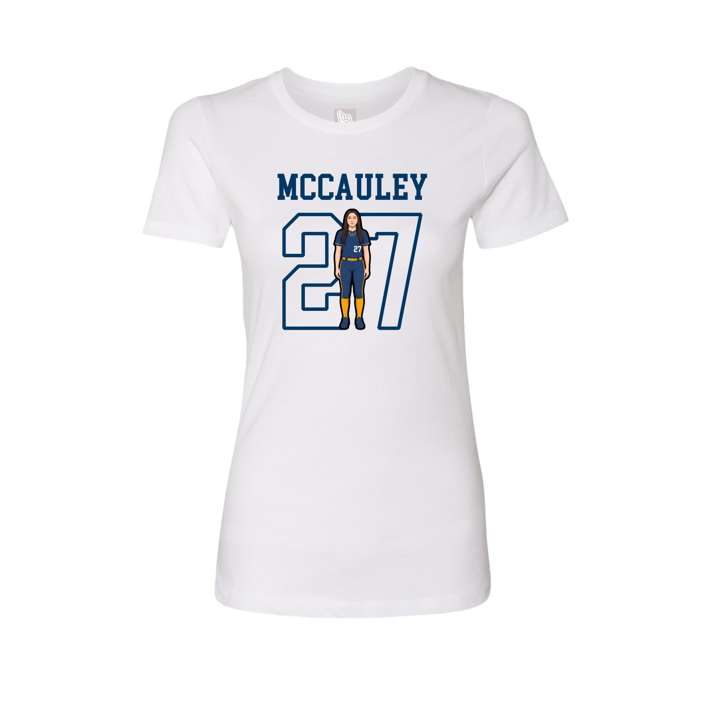 Fitted Women's Tee — Shirsey in White
