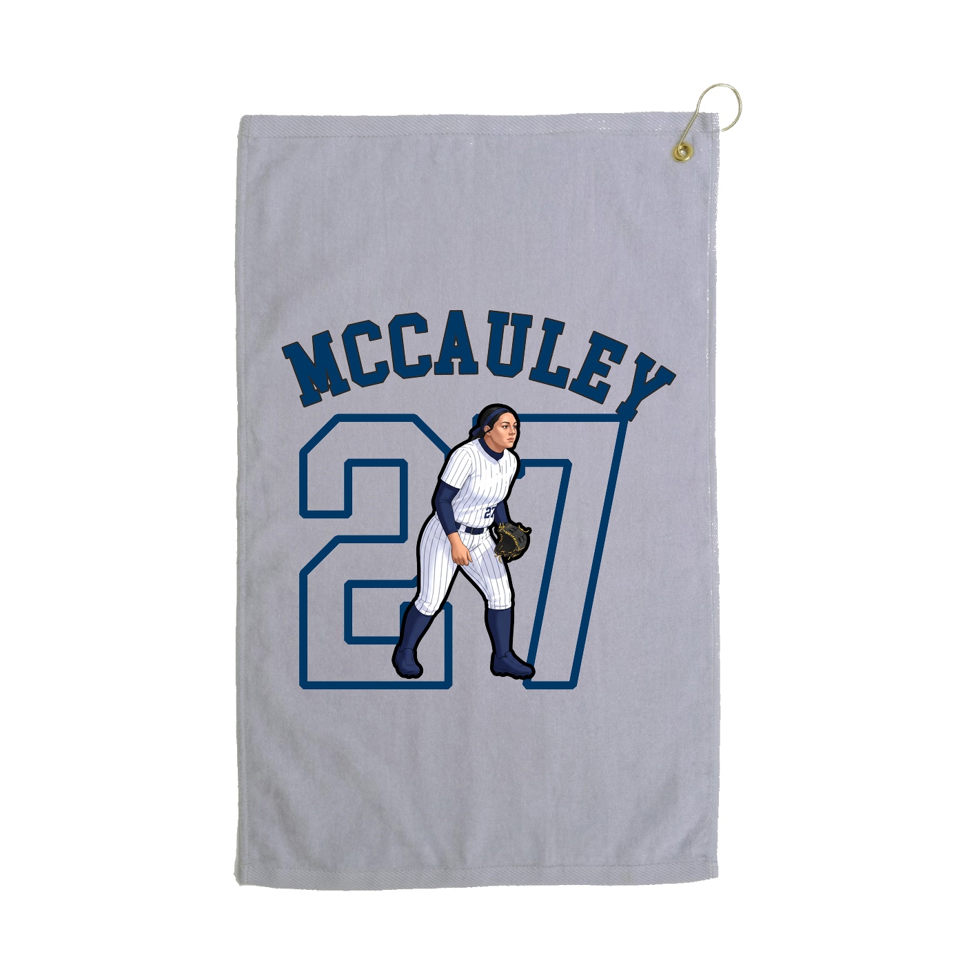 Golf Towel — Shirsey Arch in Grey