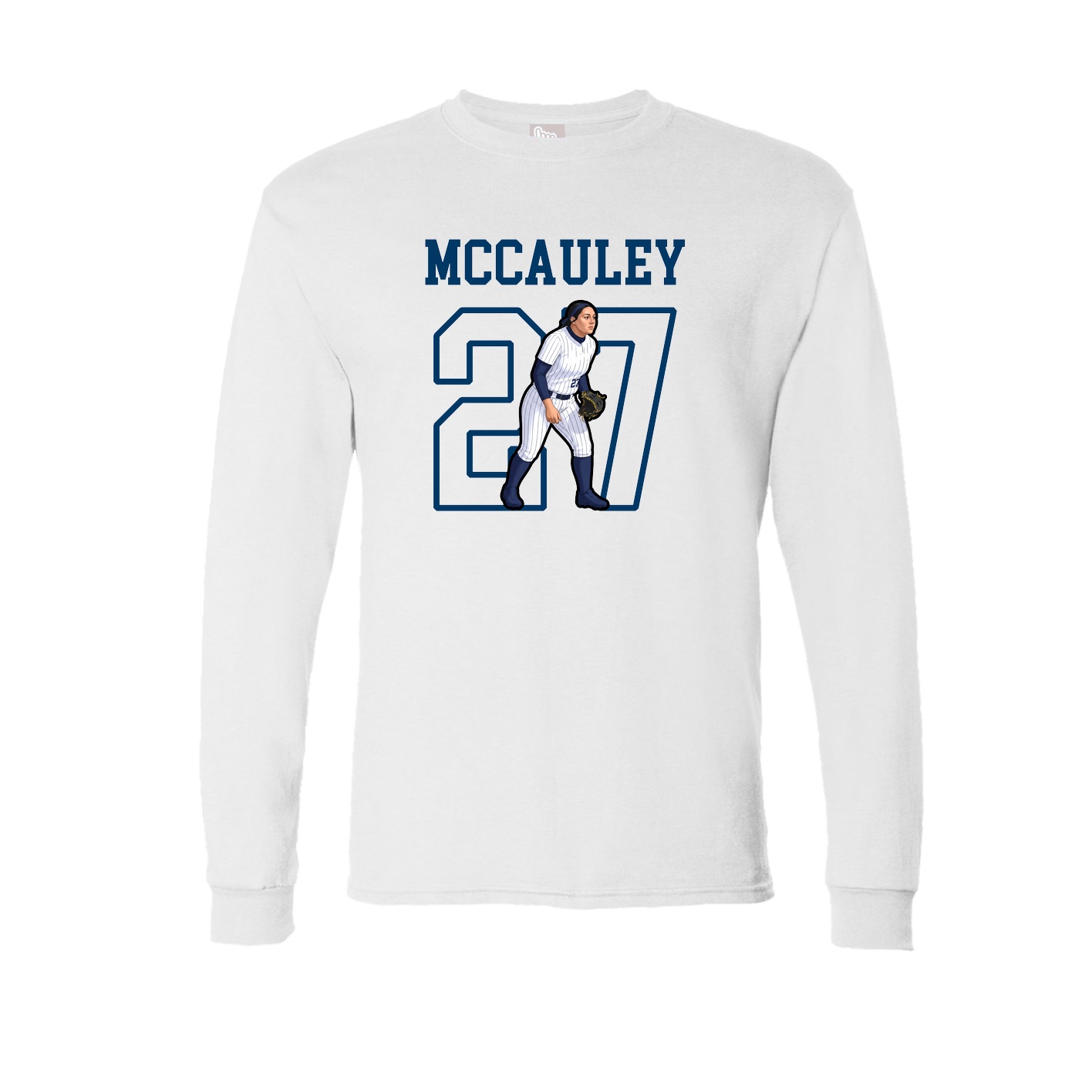 Long Sleeve Tee — Shirsey in White