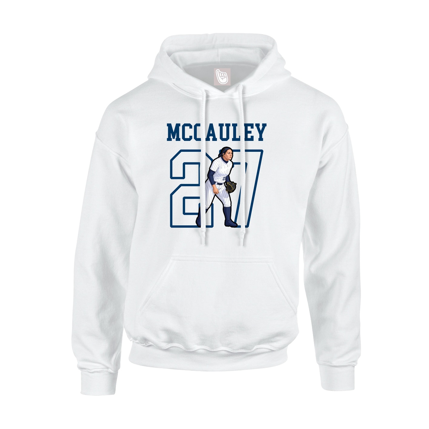 Youth Hoodie — Shirsey in White