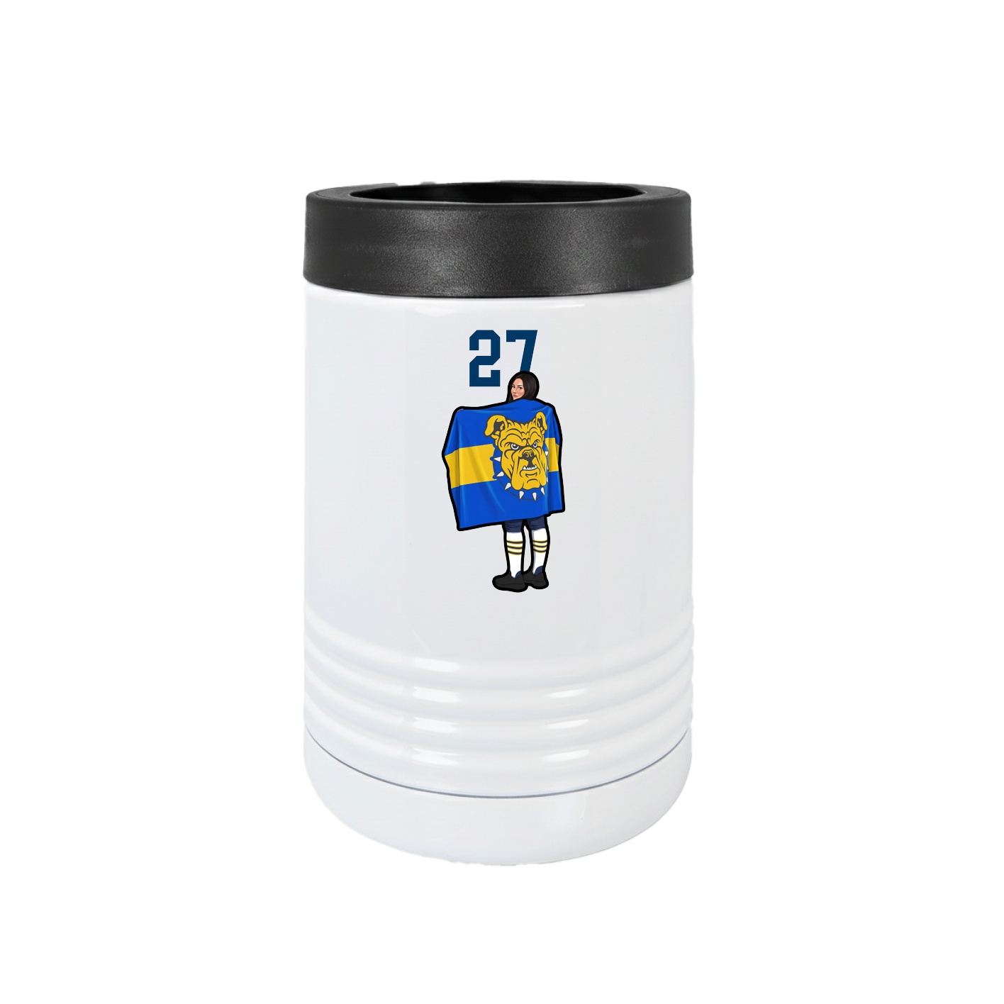 Beverage Holder — Number Top in White